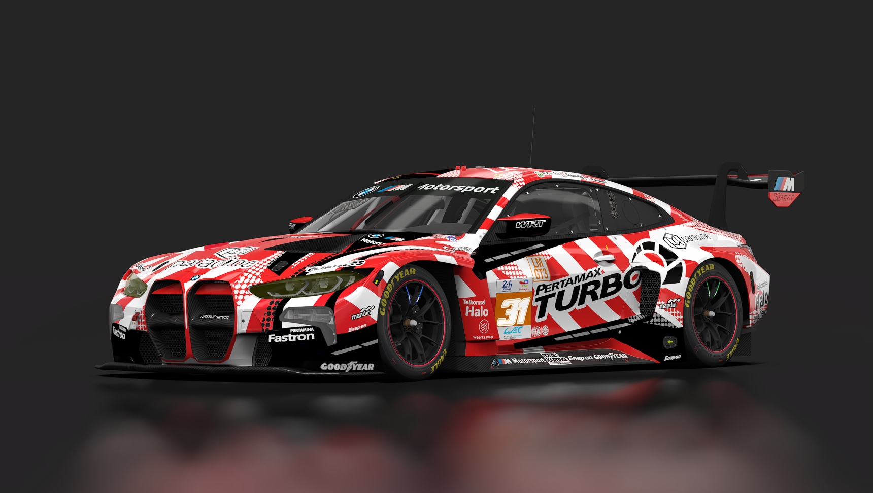 BMW M4 GT3, skin WEC_LeMans_2024_WRT_31