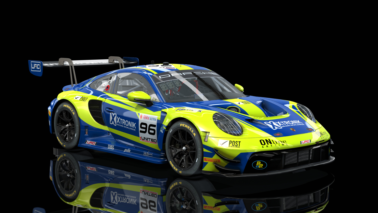 Porsche 992 GT3-R 2023, skin #96_URD