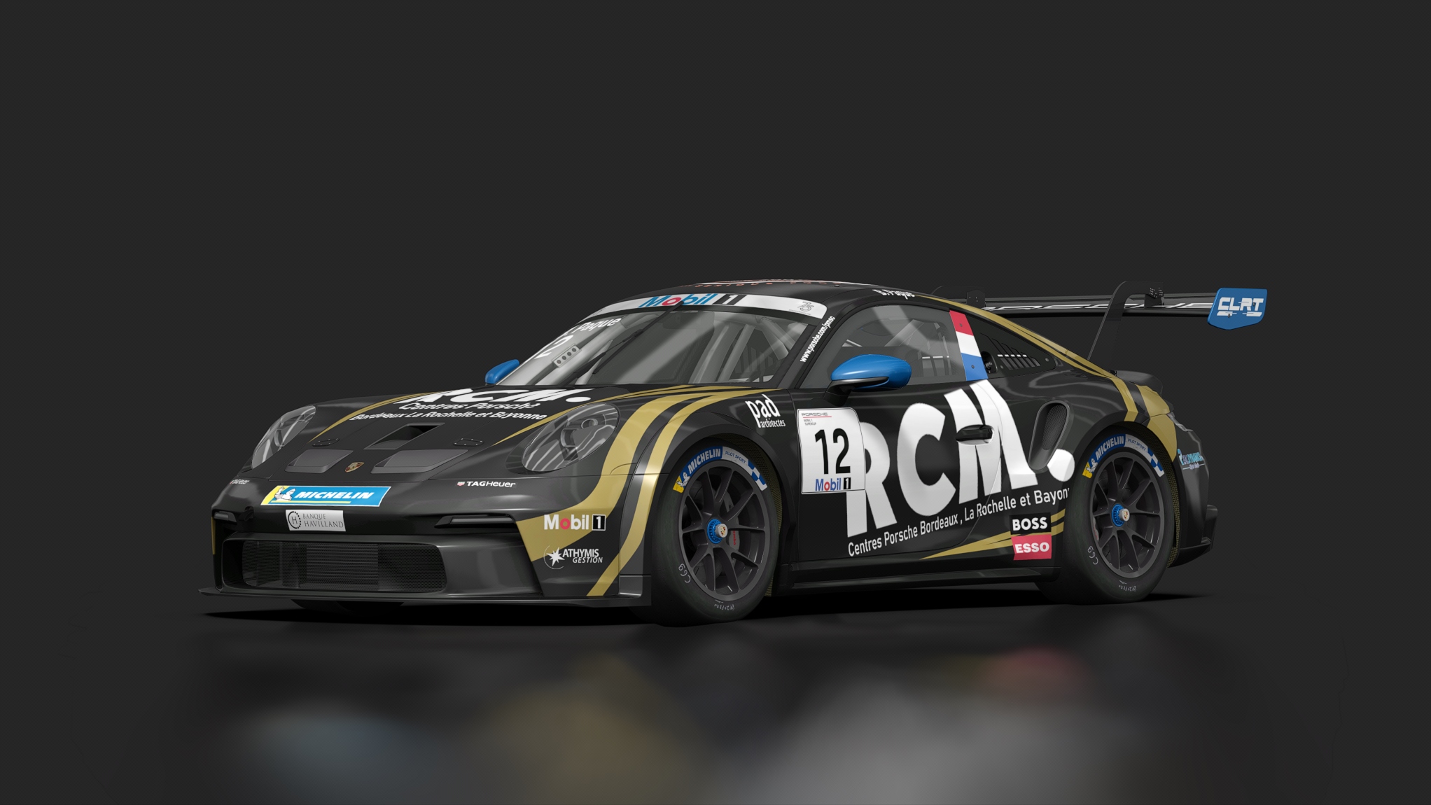 Porsche 911 (992) GT3 Cup, skin 12_paque_pmsc_2023