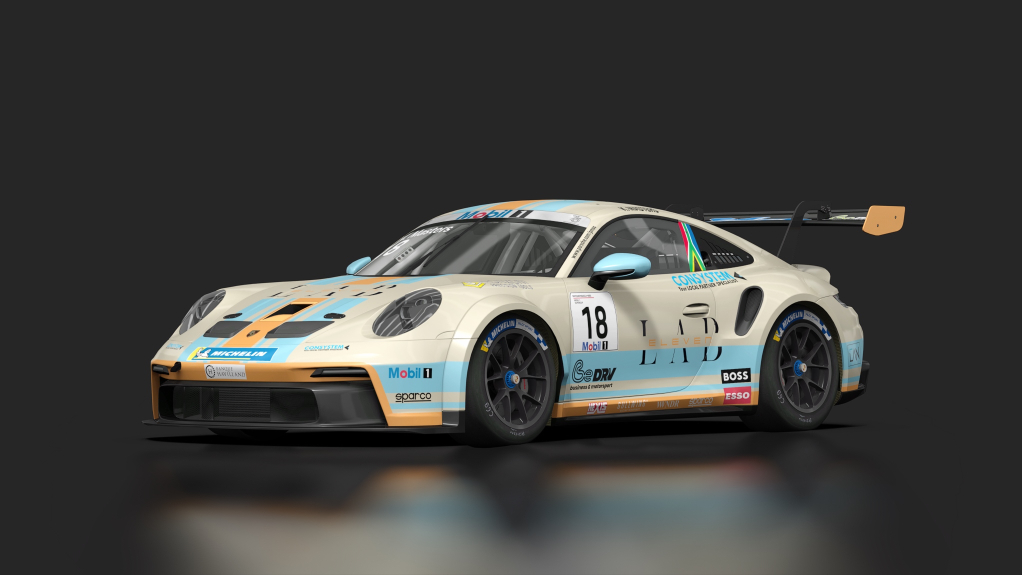 Porsche 911 (992) GT3 Cup, skin 18_masters_pmsc_2023