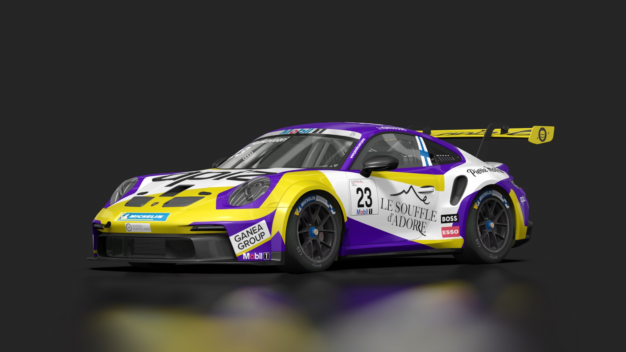 Porsche 911 (992) GT3 Cup, skin 23_honkavuori_pmsc_2023