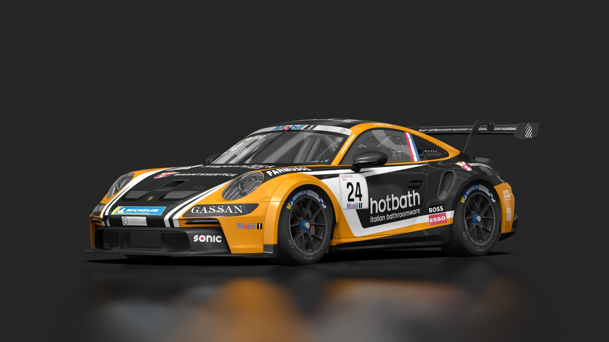 Porsche 911 (992) GT3 Cup, skin 24_hartog_pmsc_2023