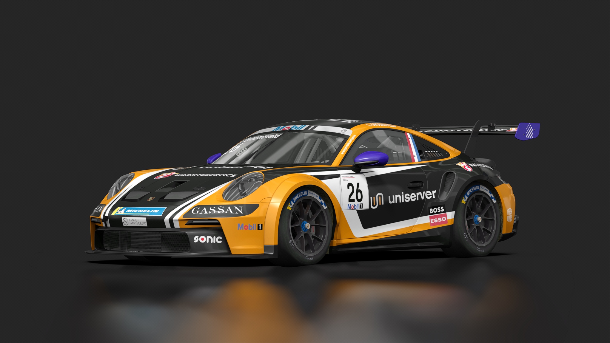 Porsche 911 (992) GT3 Cup, skin 26_groeneveld_pmsc_2023