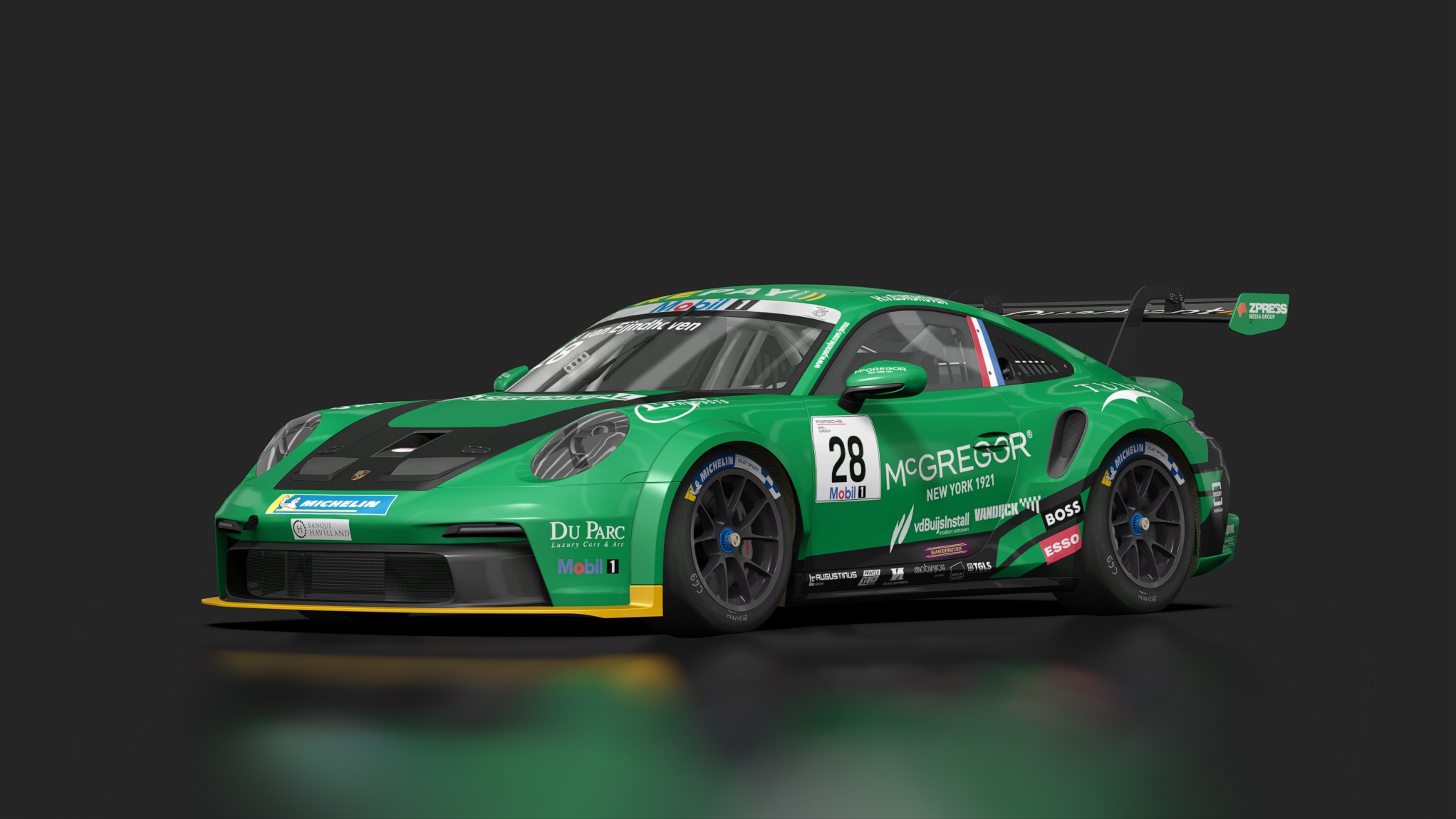 Porsche 911 (992) GT3 Cup, skin 28_ eijndhoven_pmsc_2023