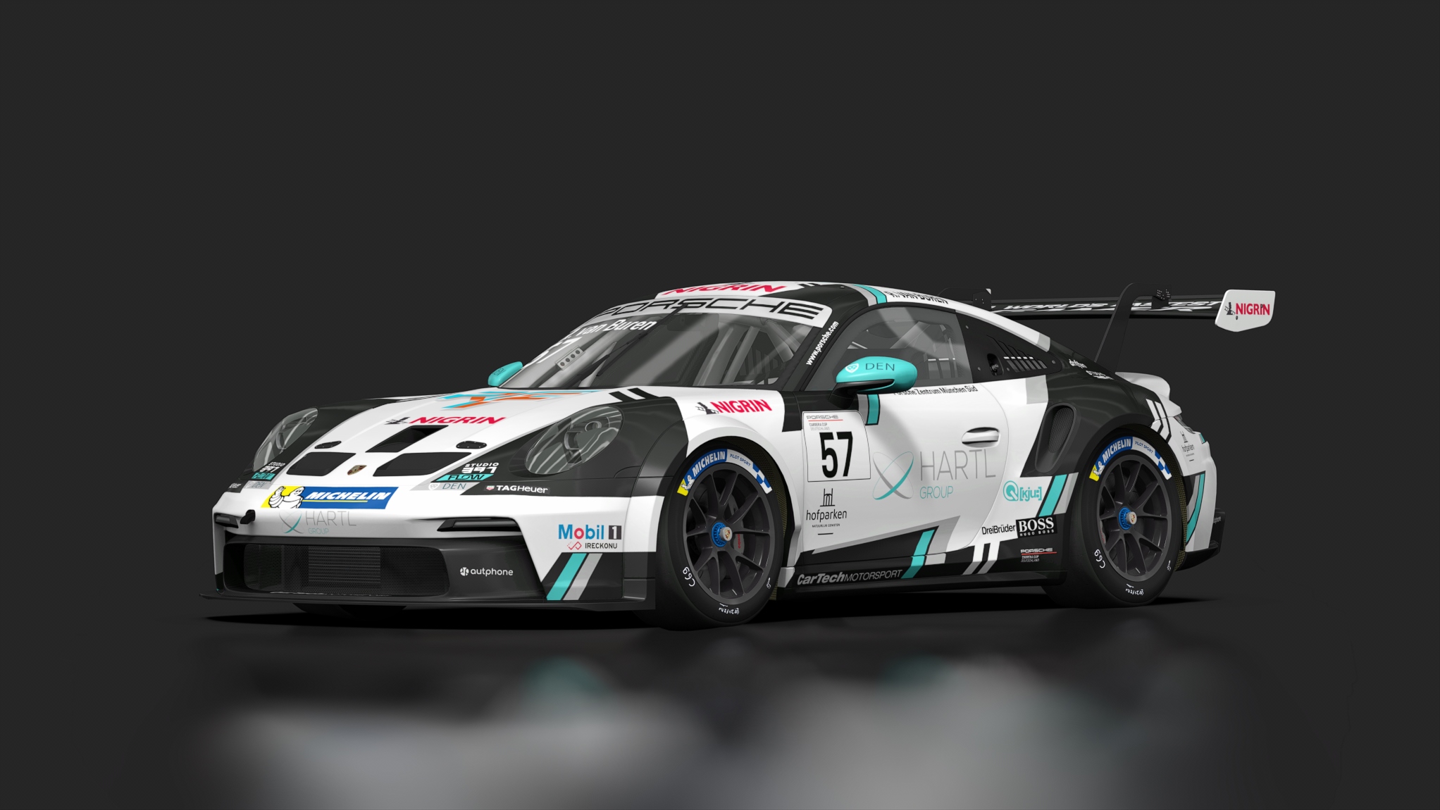 Porsche 911 (992) GT3 Cup, skin 57_van_Buren_PCD