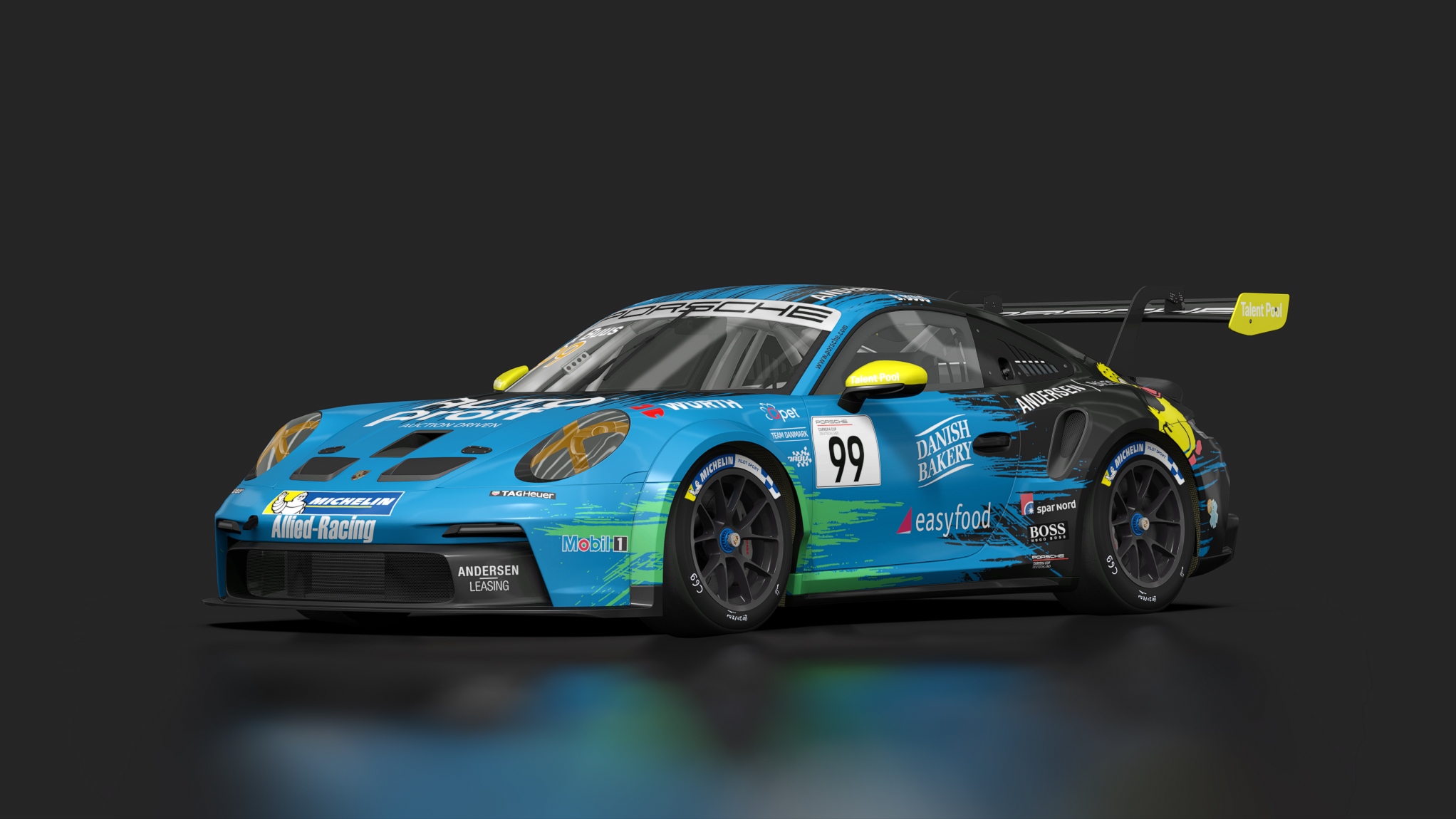 Porsche 911 (992) GT3 Cup, skin 99_Buus_PCD
