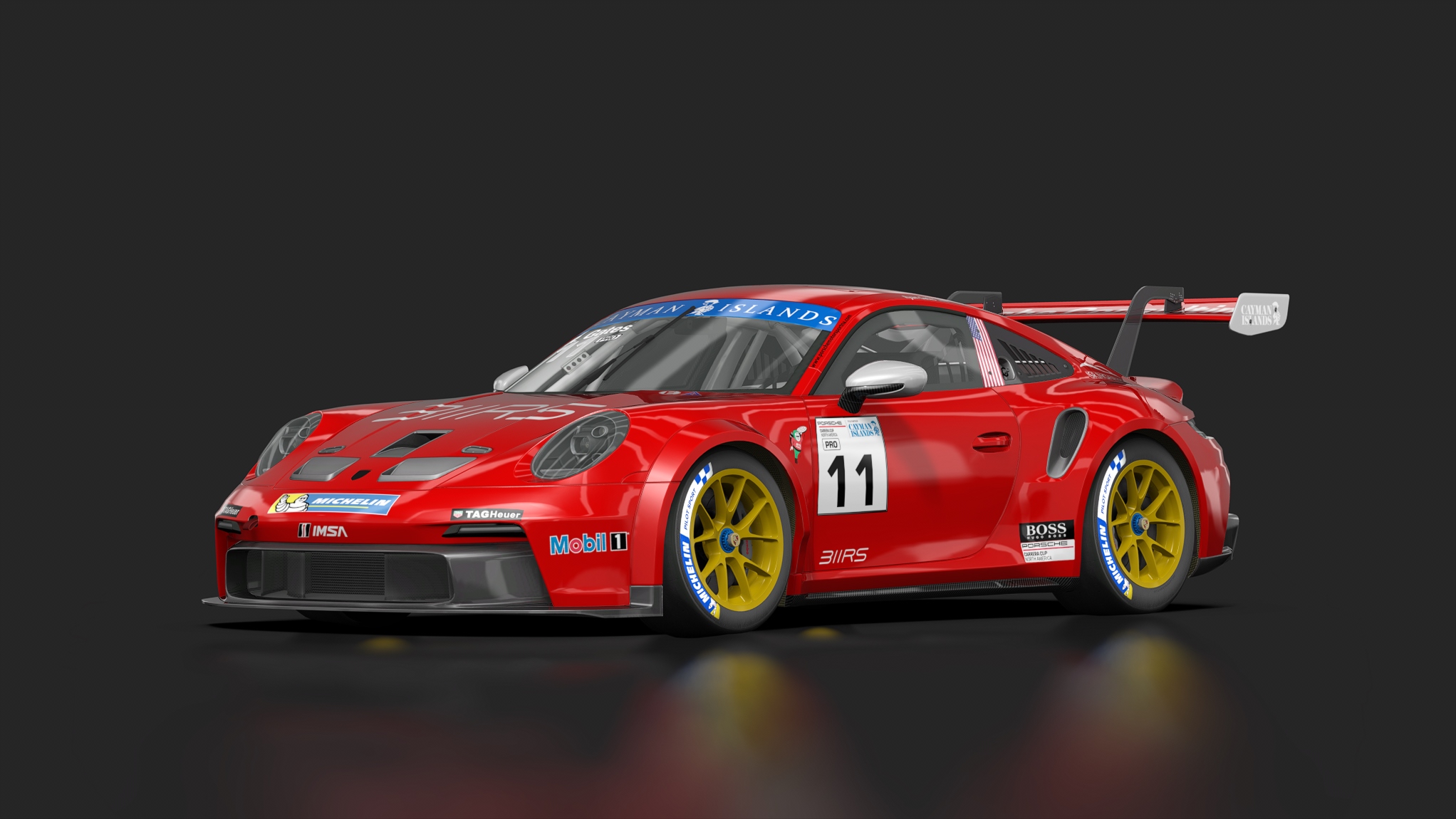 Porsche 911 (992) GT3 Cup, skin Carrera_Cup_NA_11