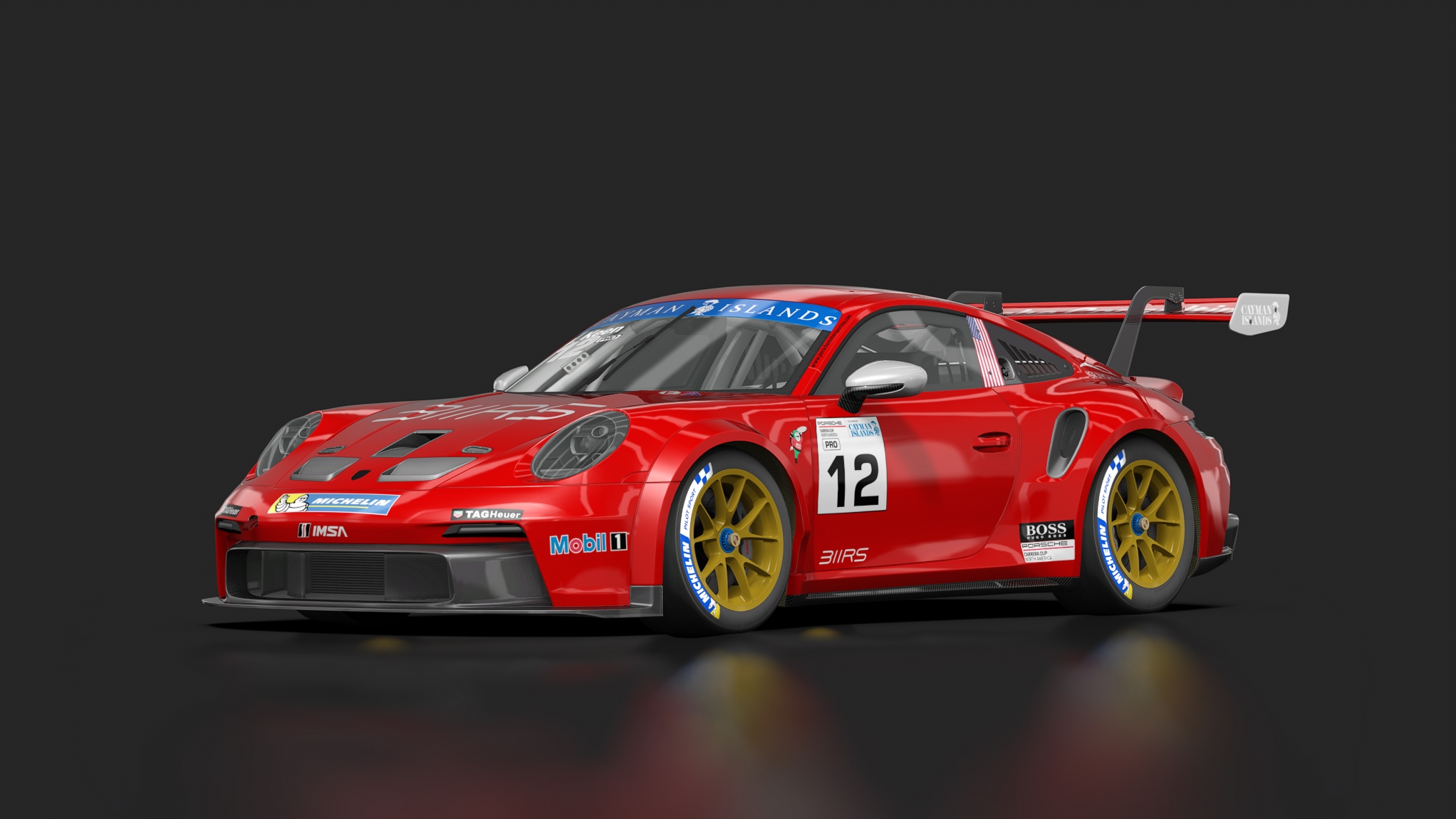 Porsche 911 (992) GT3 Cup, skin Carrera_Cup_NA_12