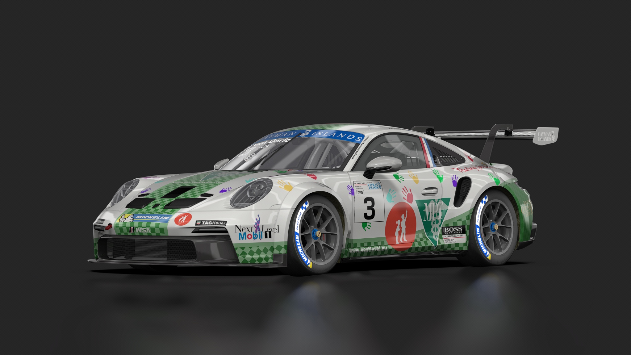 Porsche 911 (992) GT3 Cup, skin Carrera_Cup_NA_3