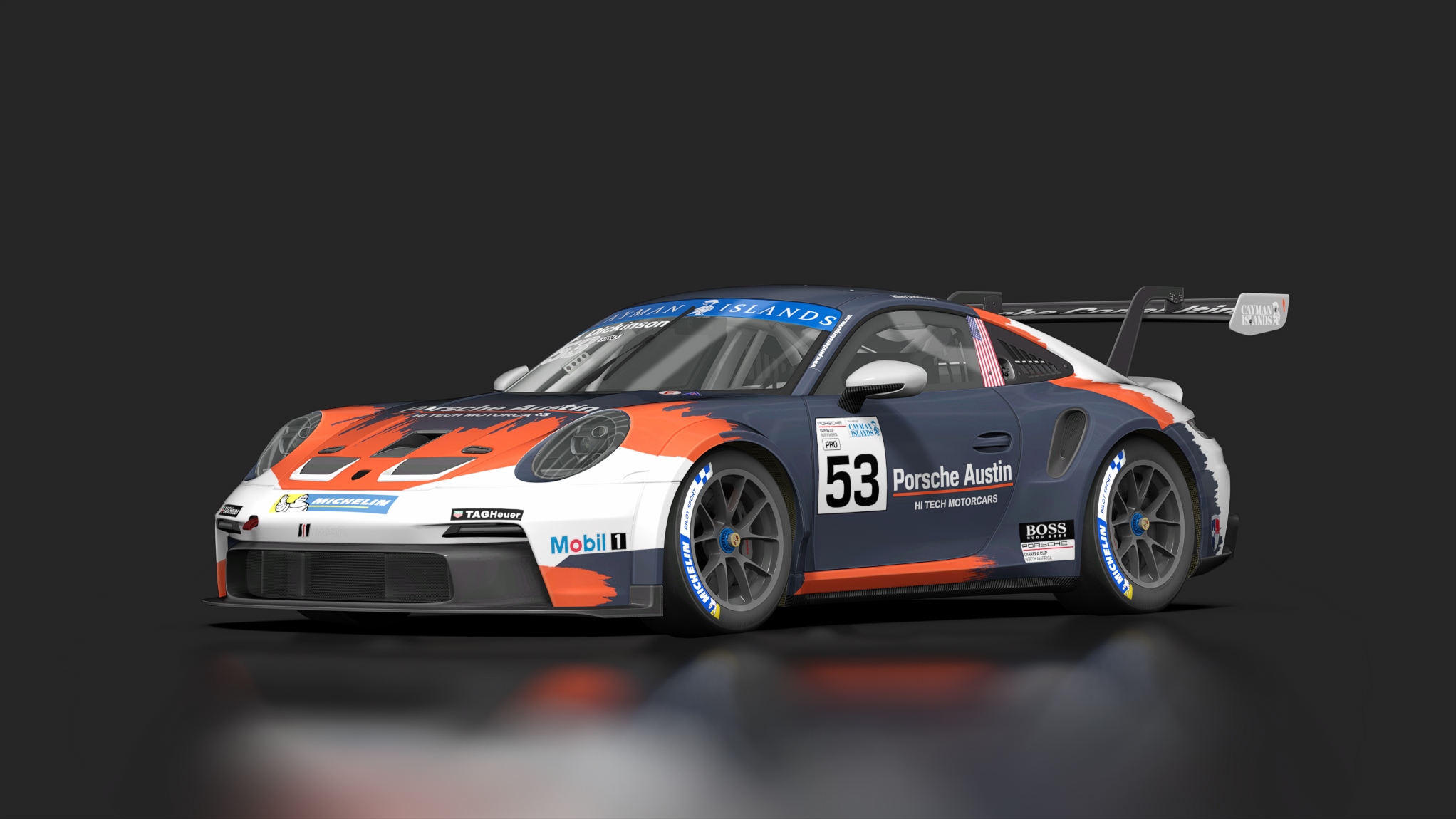 Porsche 911 (992) GT3 Cup, skin Carrera_Cup_NA_53