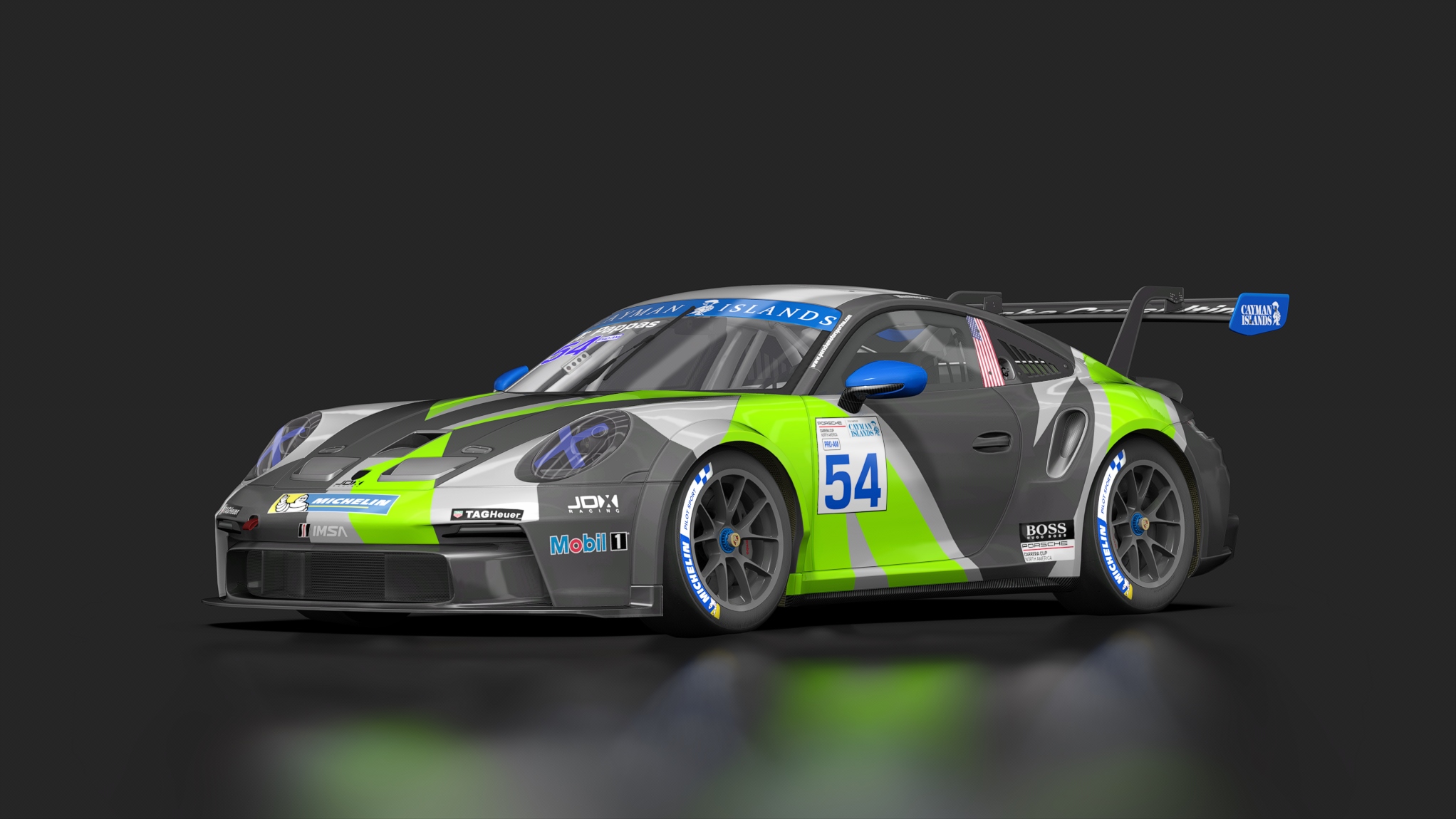 Porsche 911 (992) GT3 Cup, skin Carrera_Cup_NA_54