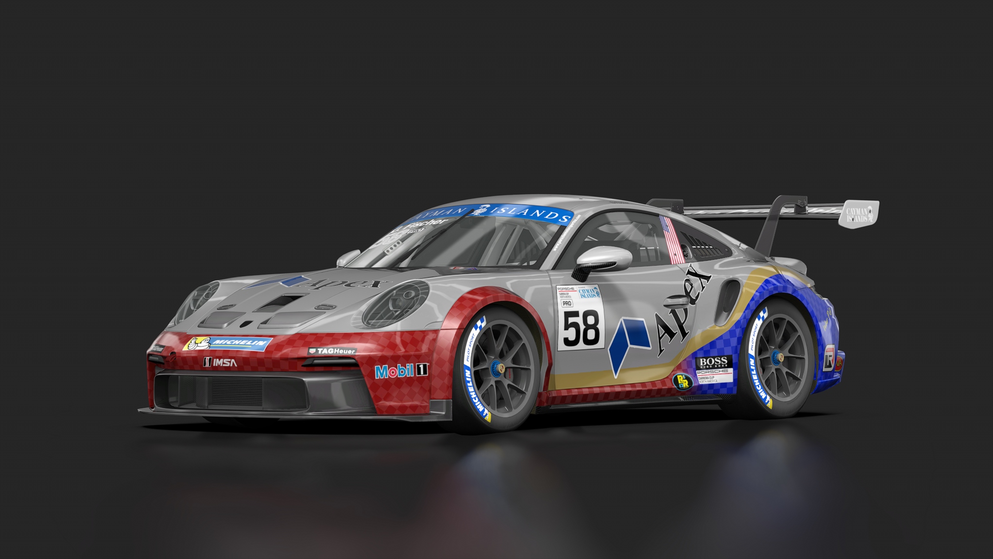 Porsche 911 (992) GT3 Cup, skin Carrera_Cup_NA_58