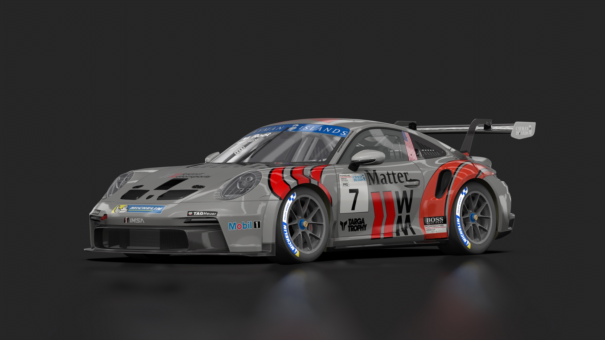 Porsche 911 (992) GT3 Cup, skin Carrera_Cup_NA_7