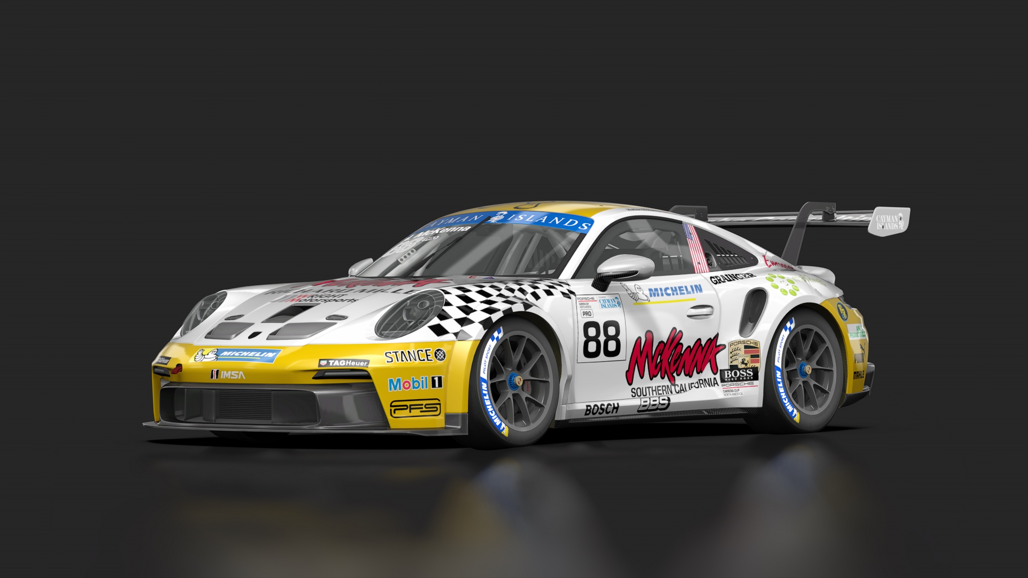 Porsche 911 (992) GT3 Cup, skin Carrera_Cup_NA_88