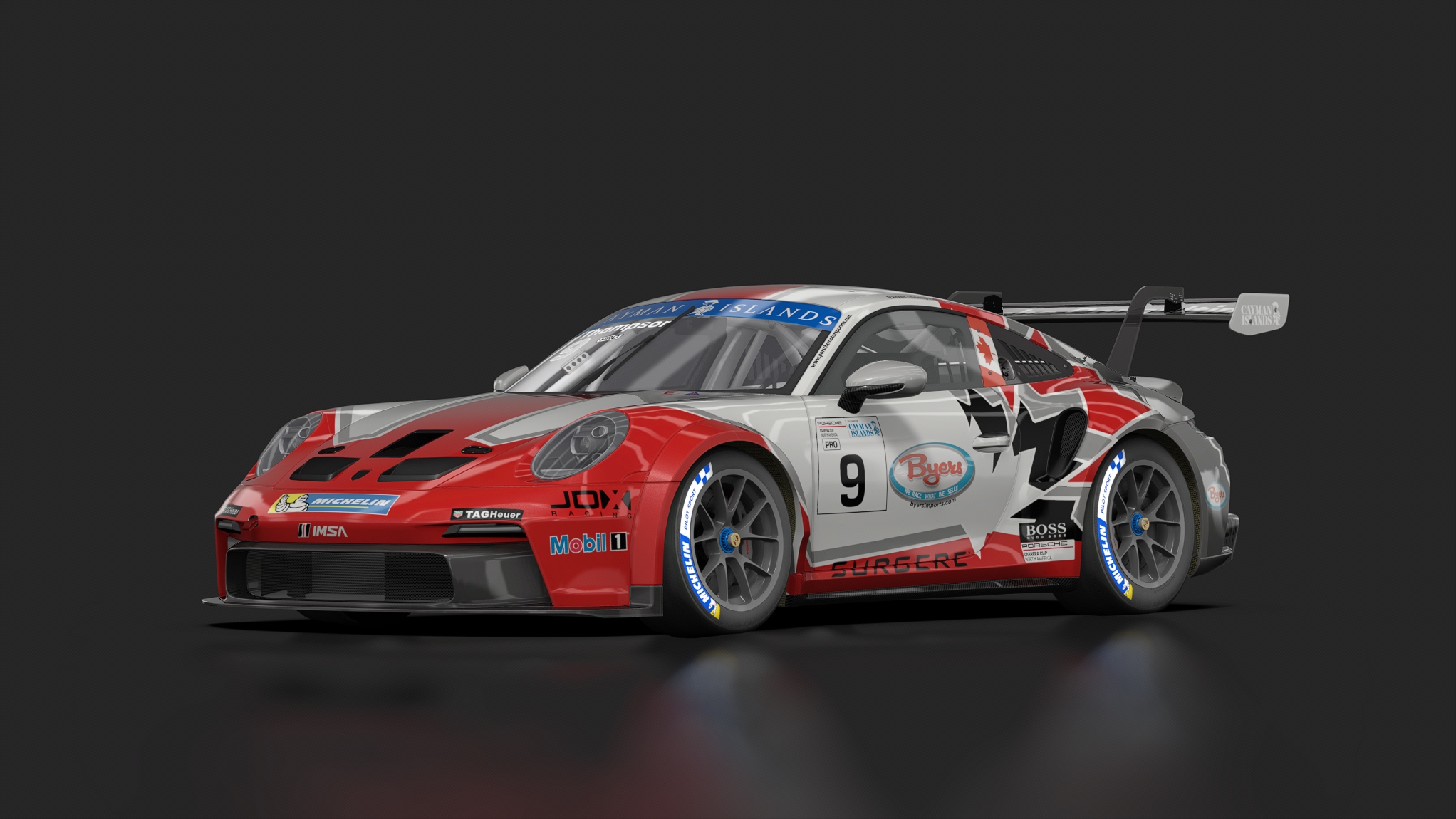 Porsche 911 (992) GT3 Cup, skin Carrera_Cup_NA_9