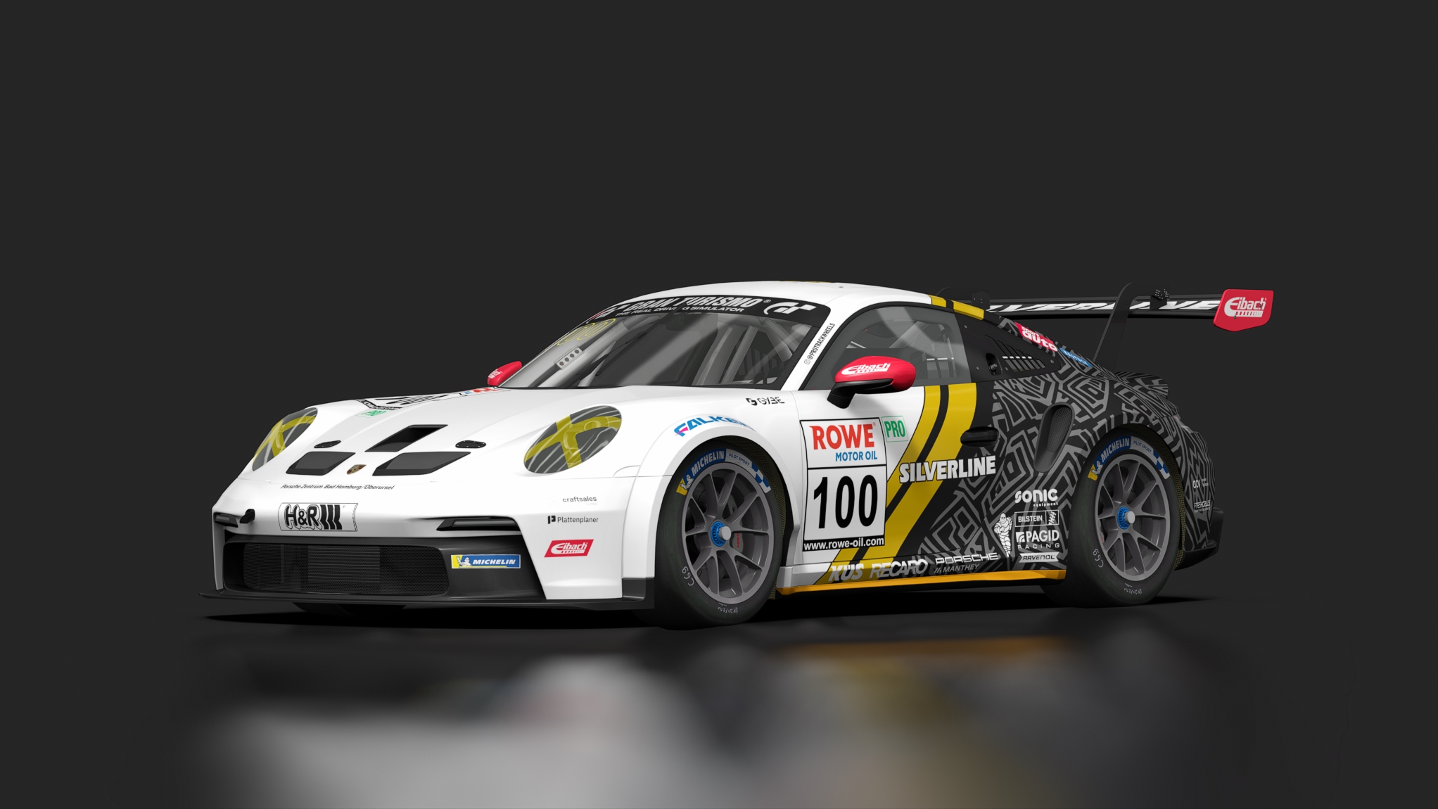 Porsche 911 (992) GT3 Cup, skin NLS_100_max_kruse_racing