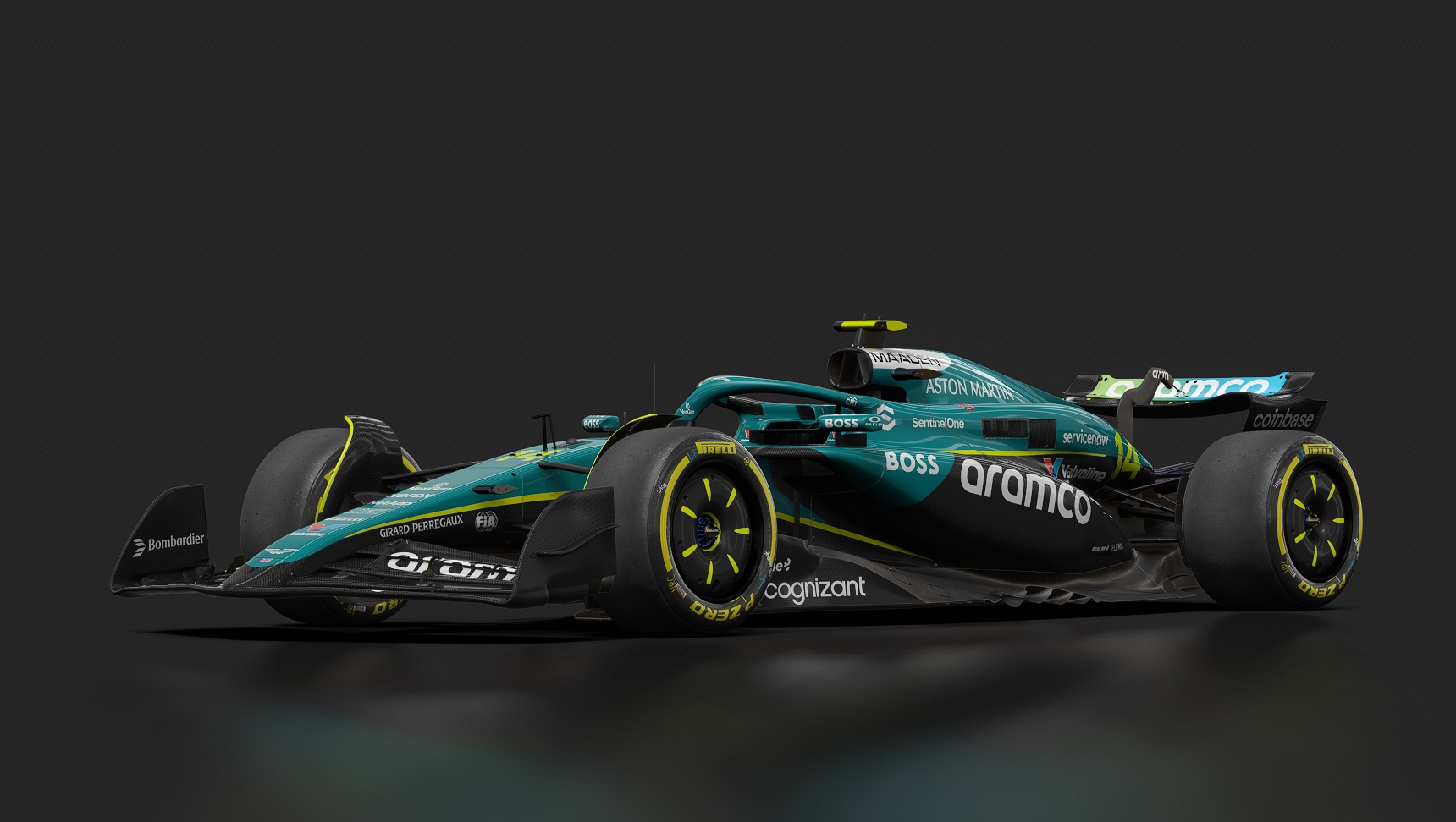 Formula 1 2025, skin AMR25_14_Alonso