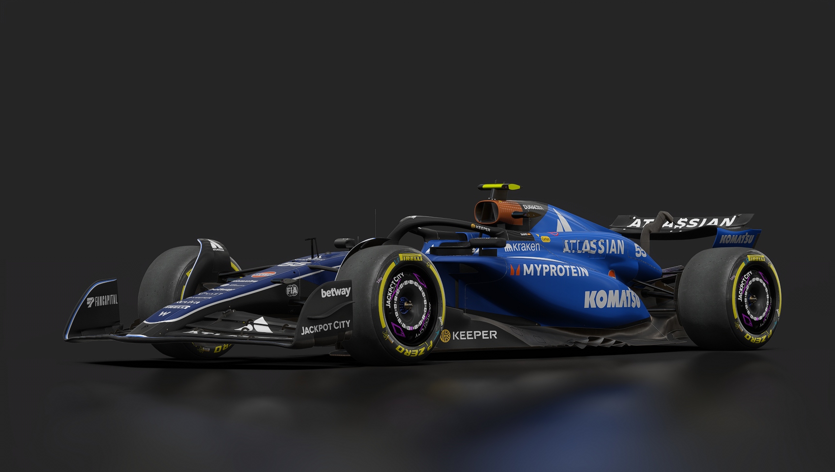 Formula 1 2025, skin FW47_55_Sainz