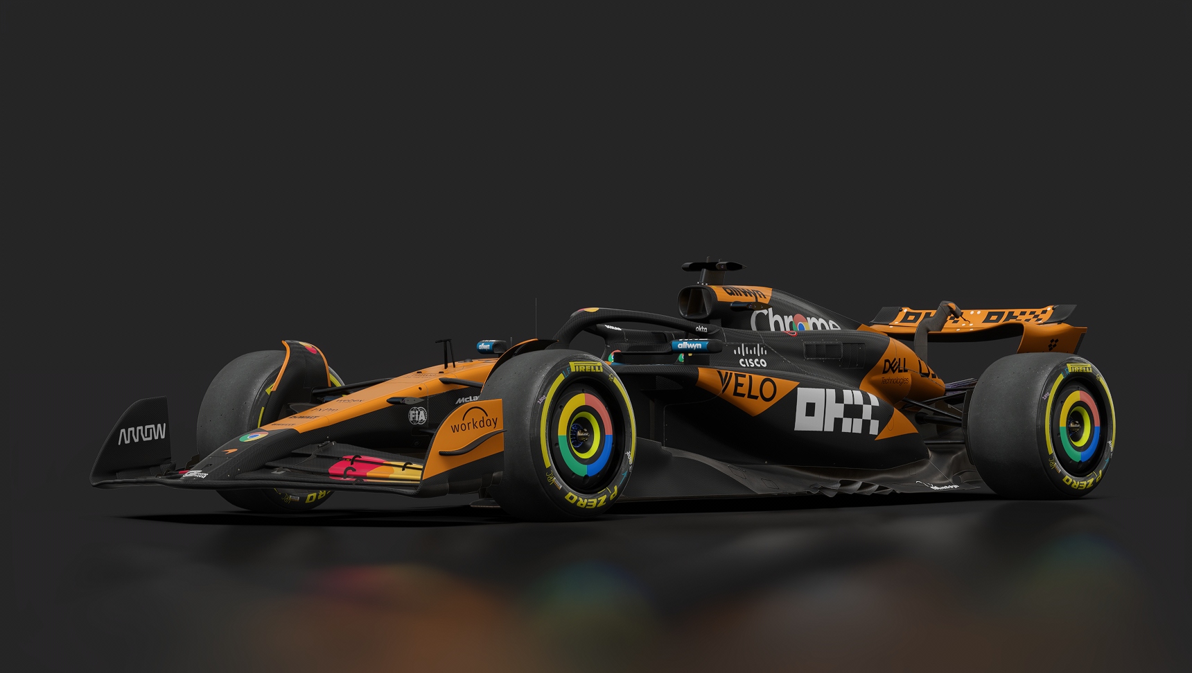 Formula 1 2025, skin MCL39_81_Piastri