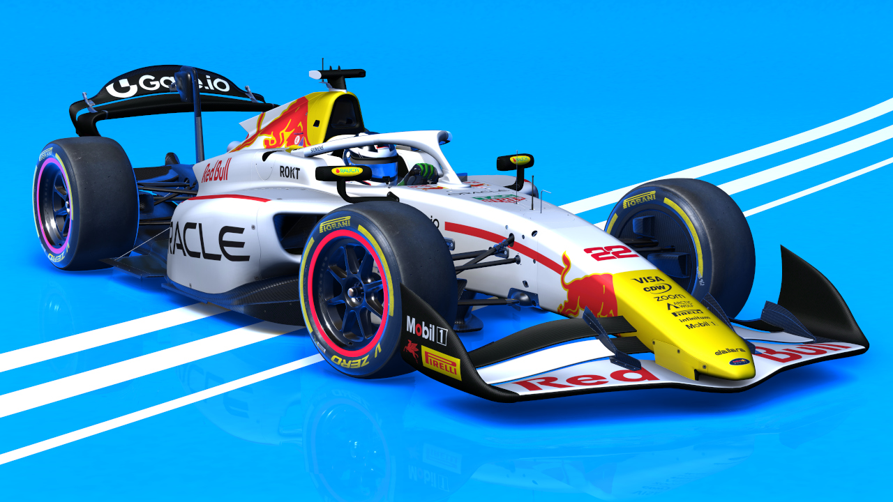 VRC F2 2024, skin #22 RBR Tsunoda