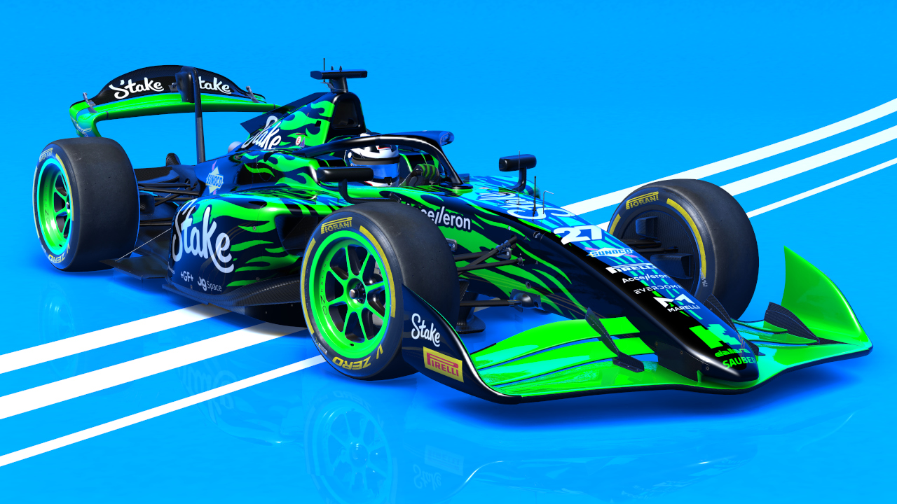 VRC F2 2024, skin #27 Sauber Hulkenberg