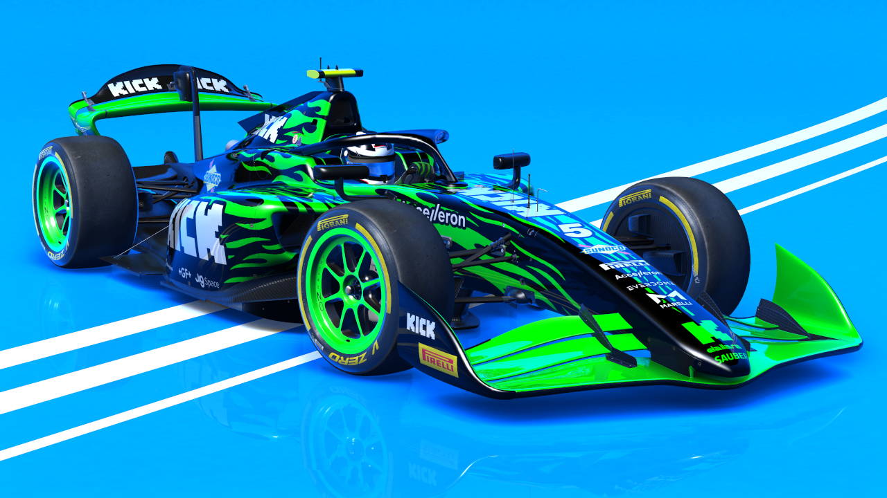 VRC F2 2024, skin #5 Sauber Bortoleto