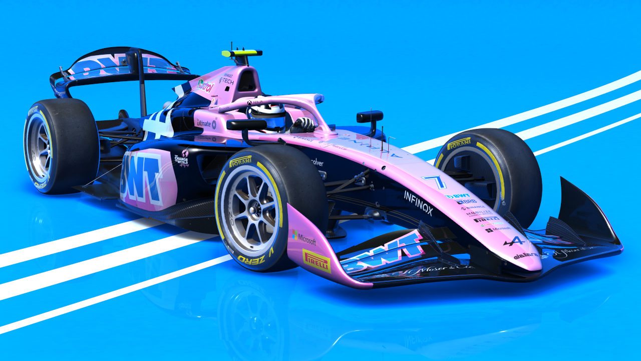 VRC F2 2024, skin #7 Alpine Doohan