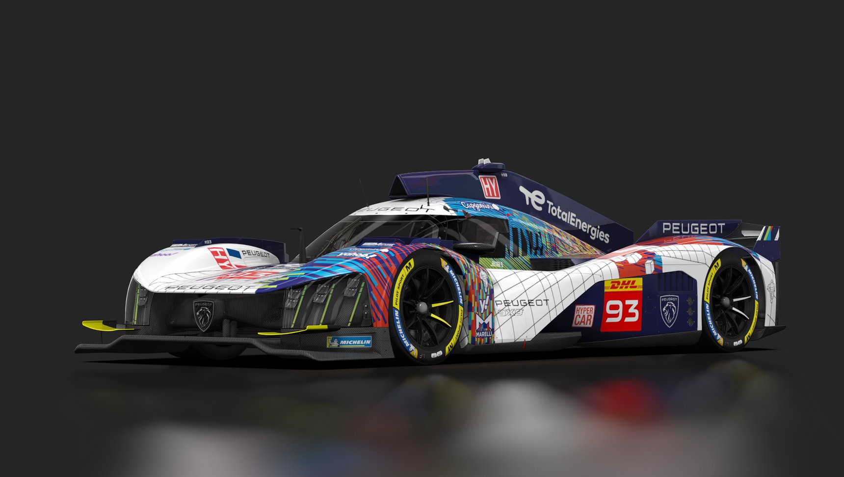 Peugeot 9T8, skin 2023_Peugeot TotalEnergies_WEC_93