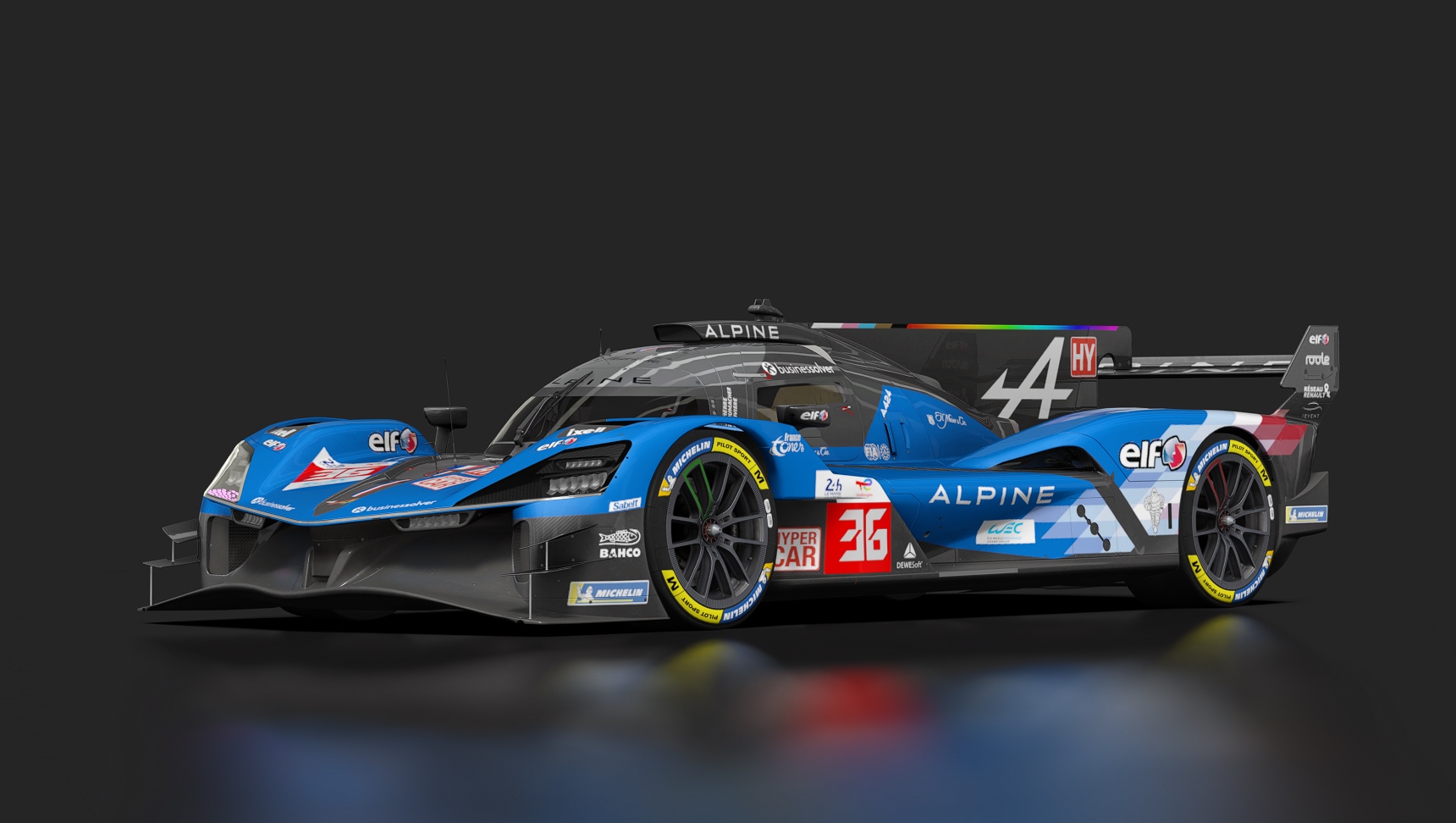 Alpine A424, skin LeMans_2024_Alpine_Enurance_Racing_36