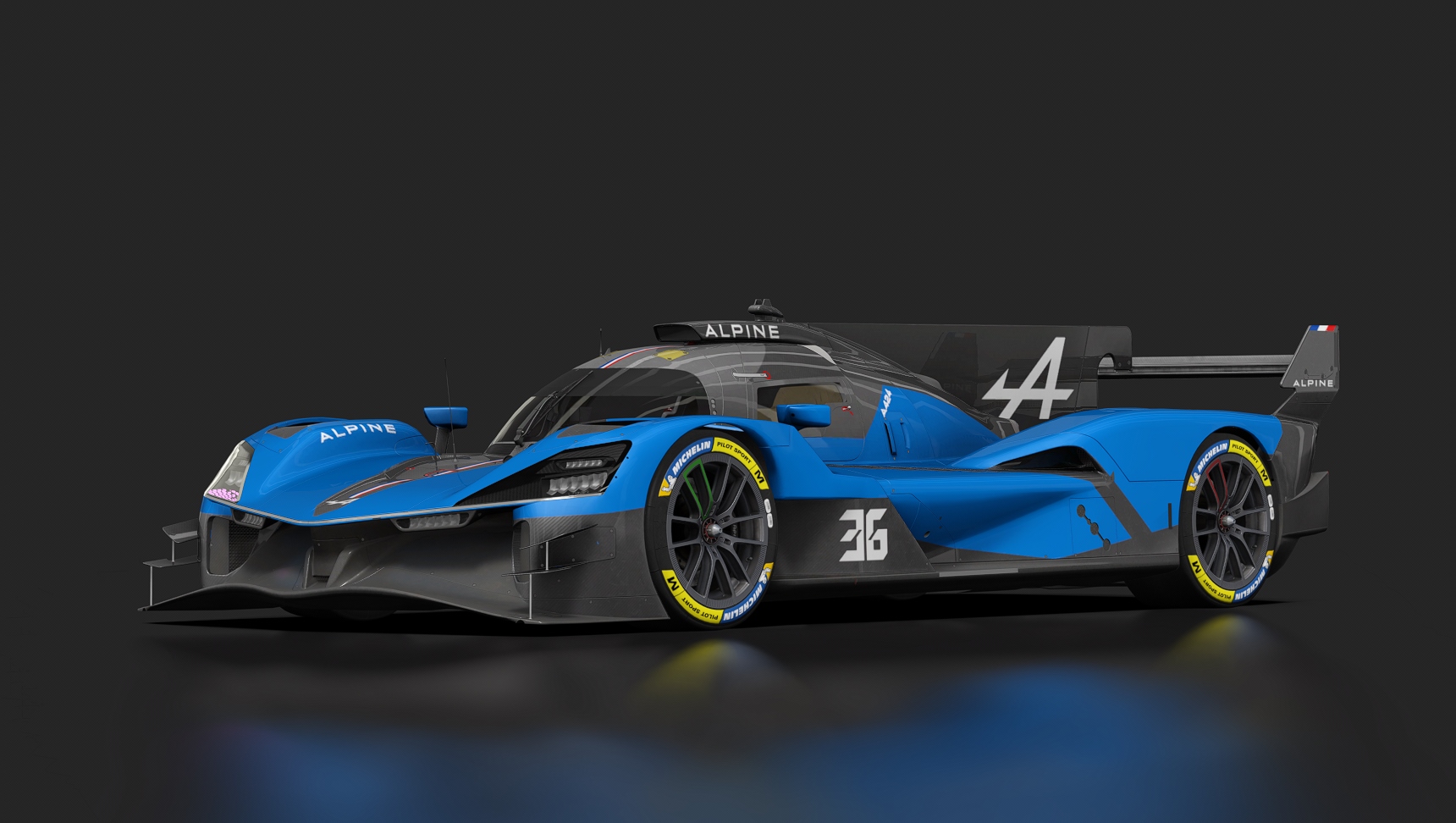 Alpine A424, skin WEC_2024_Pre_Season_Testing