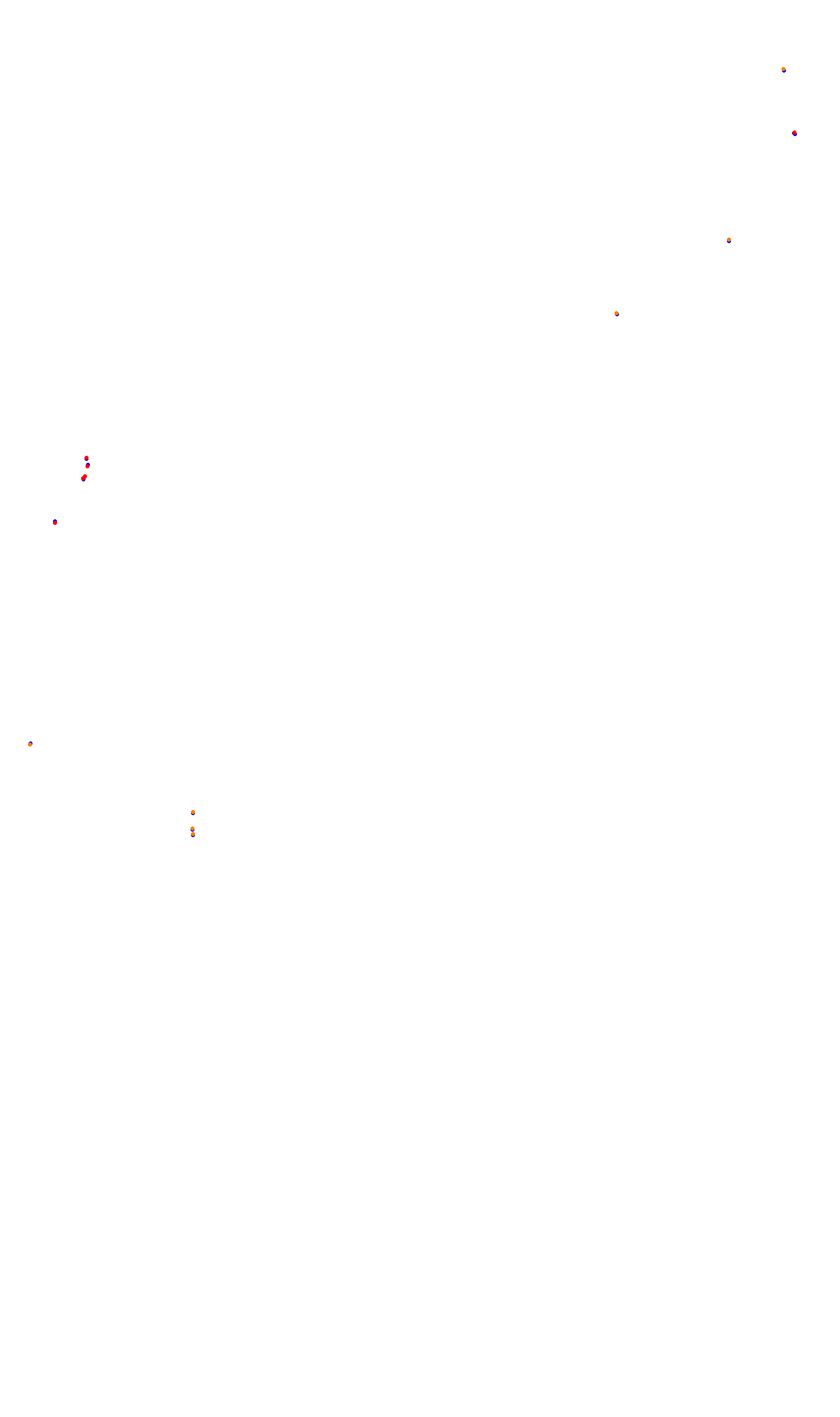 Monza collisions