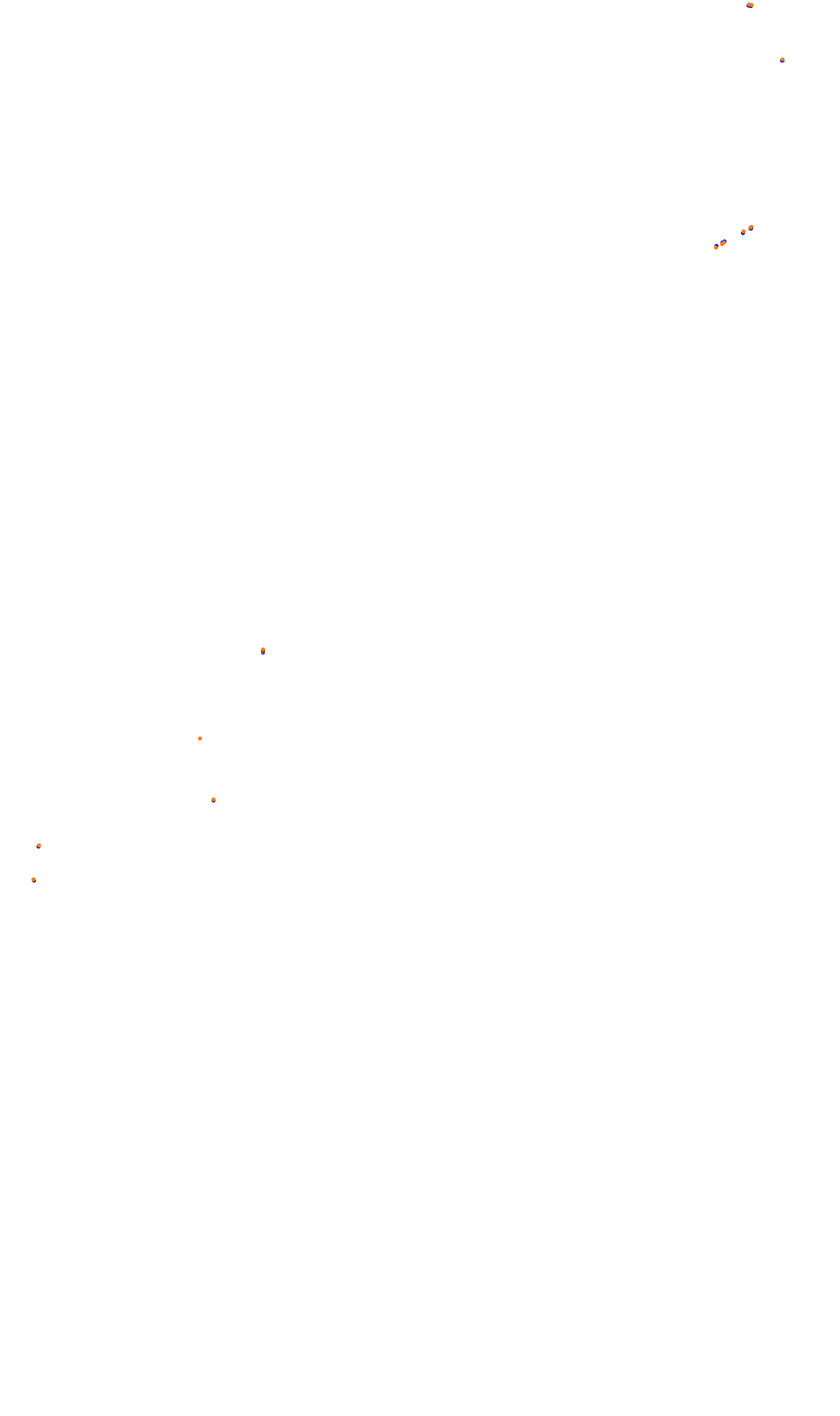 Monza collisions