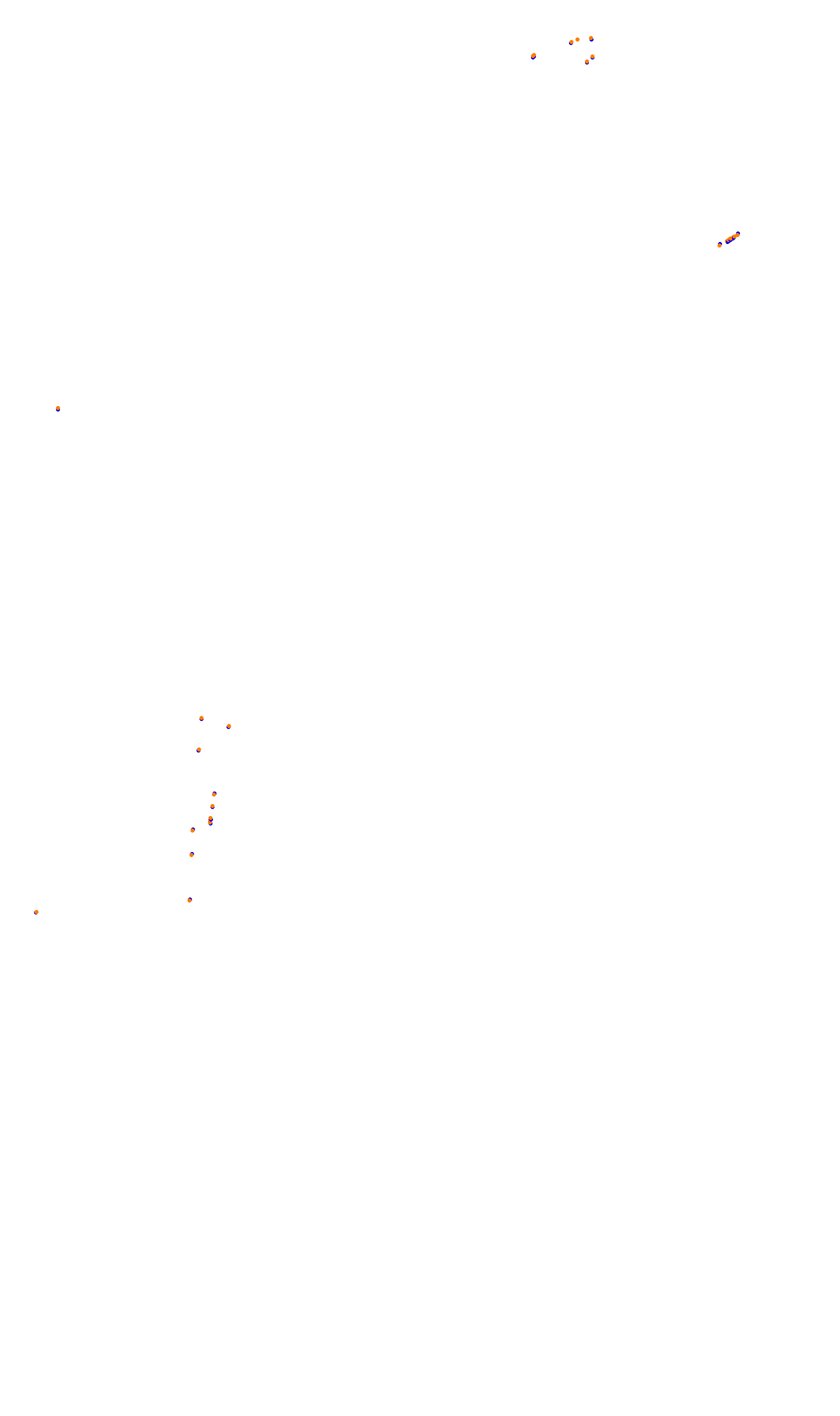 Monza collisions