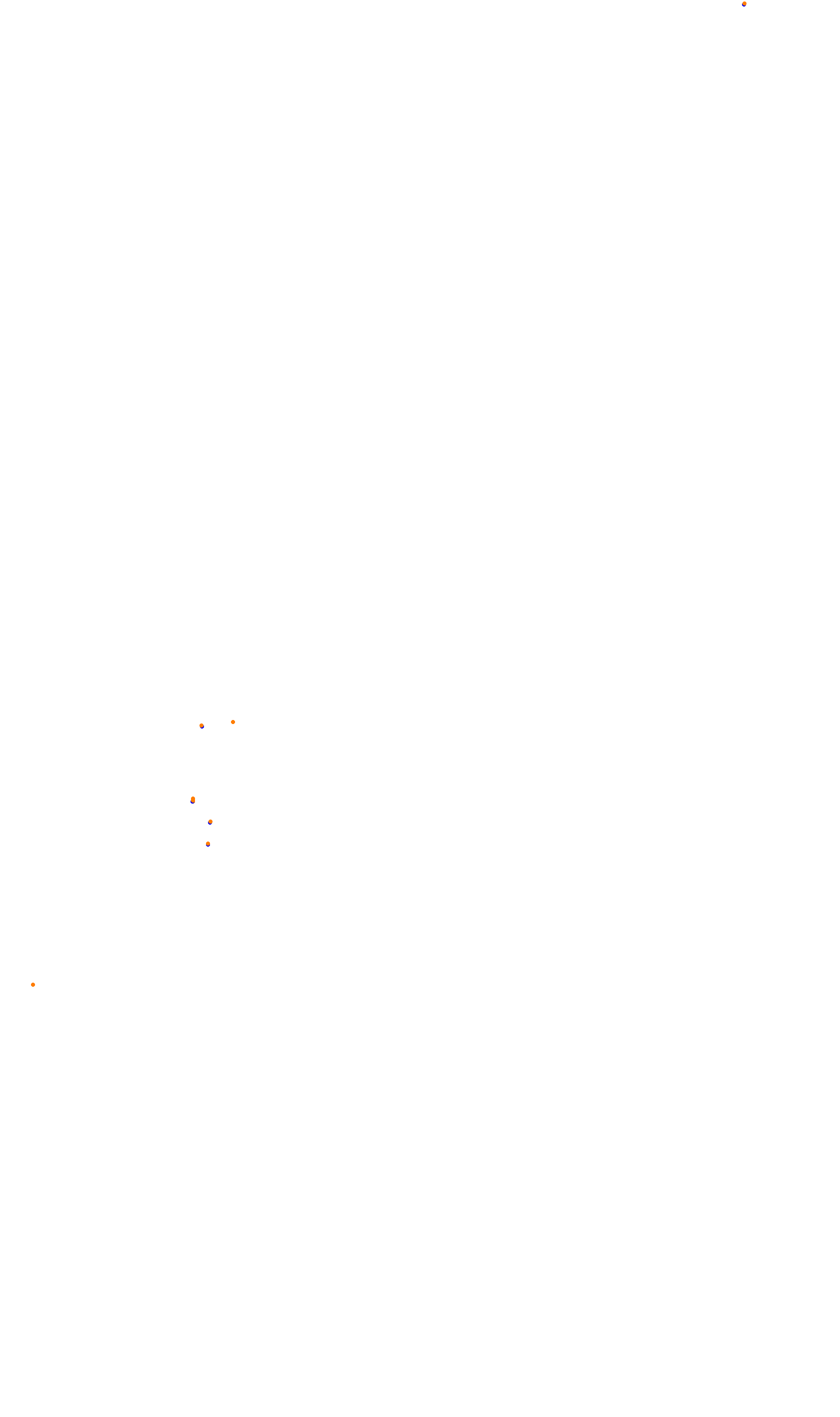 Monza collisions