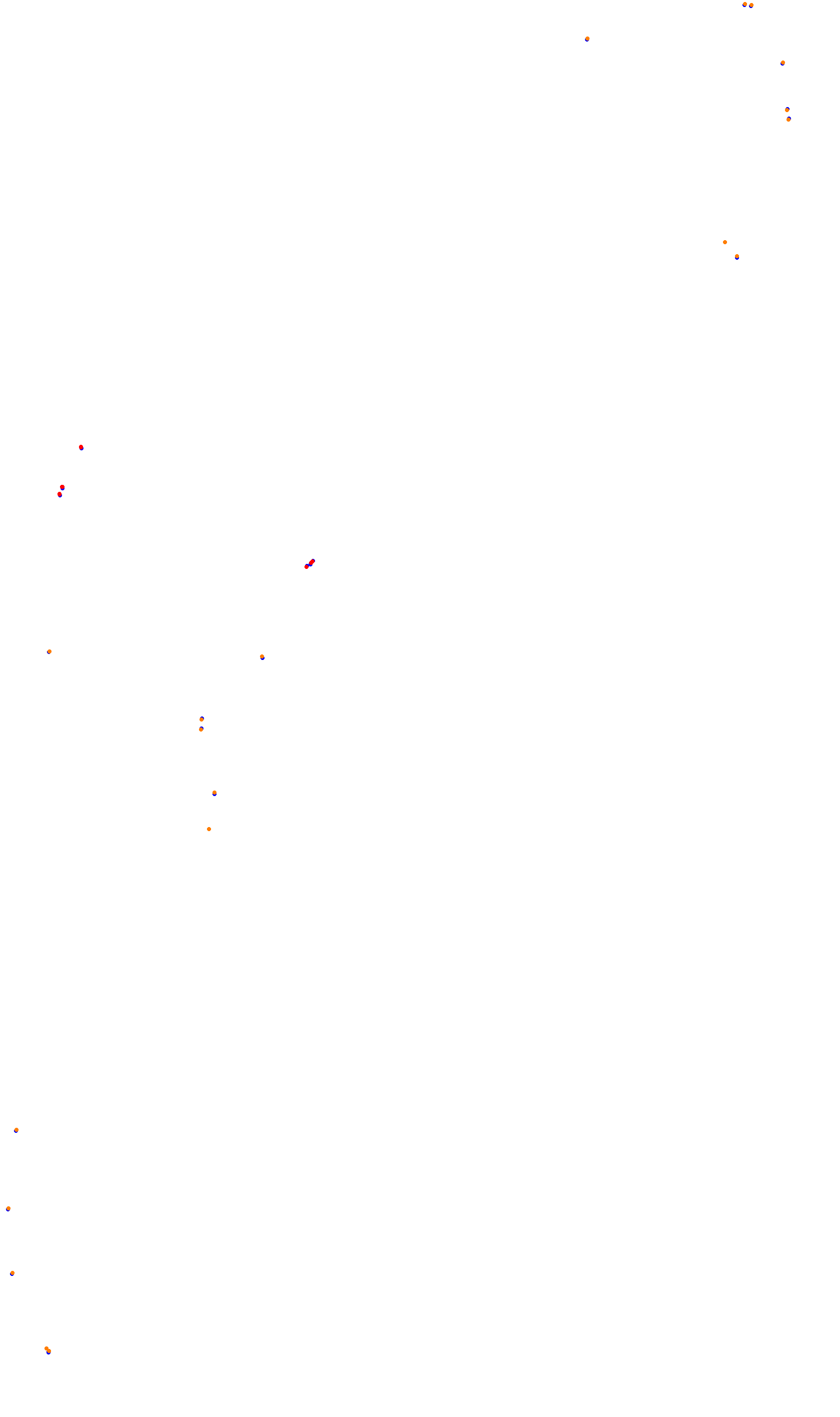 Monza collisions