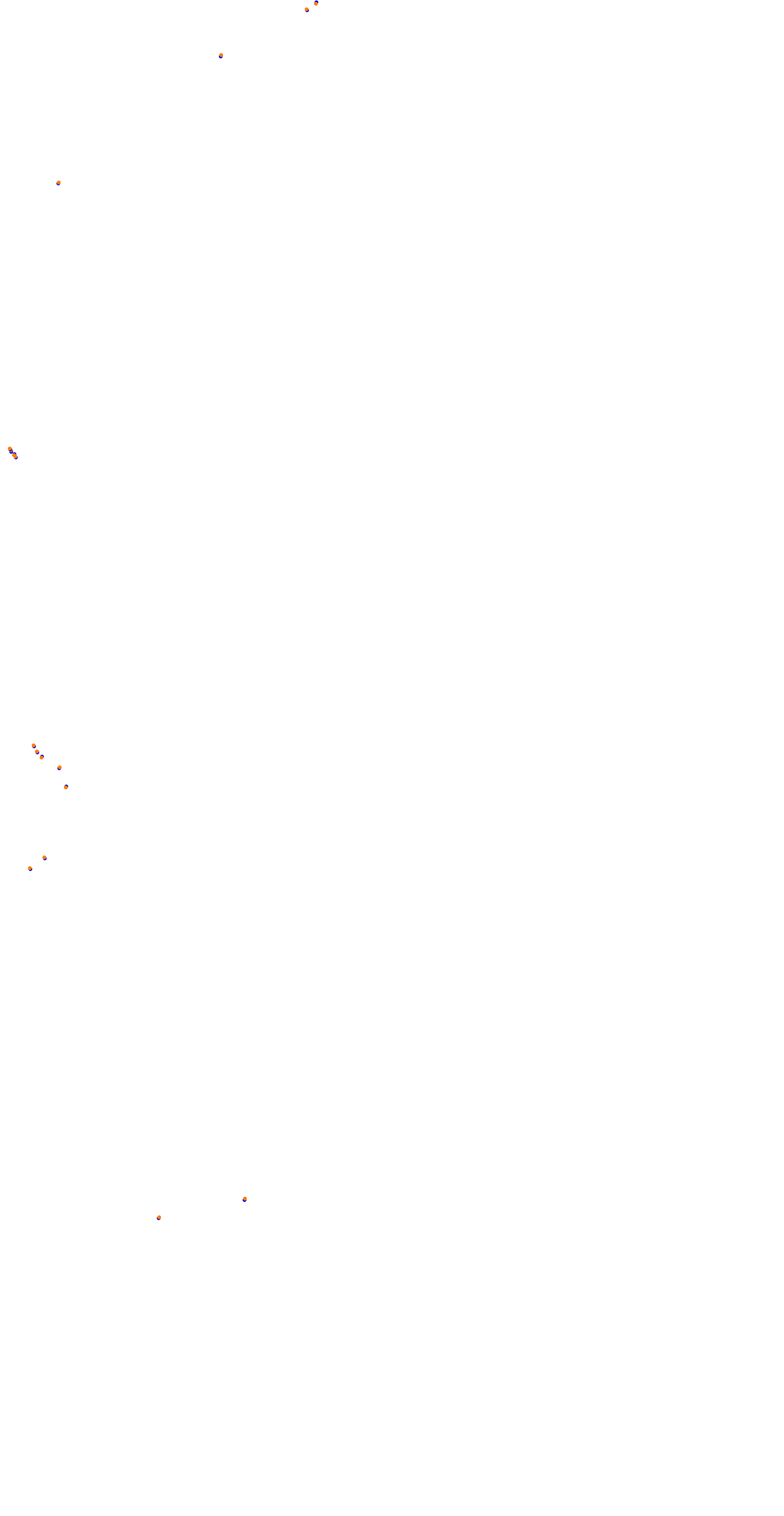 Circuit de la Sarthe (Le Mans) collisions