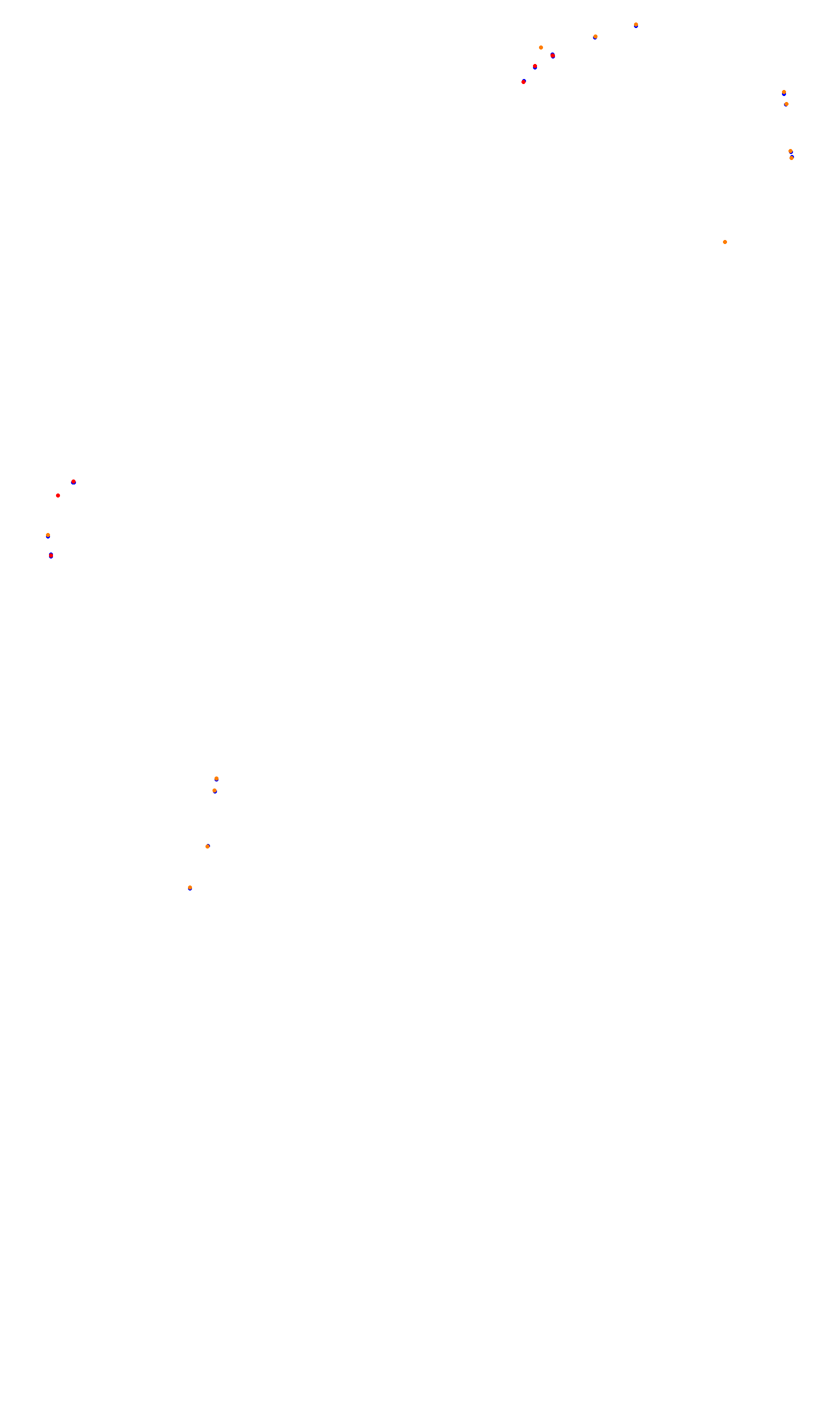 Monza collisions