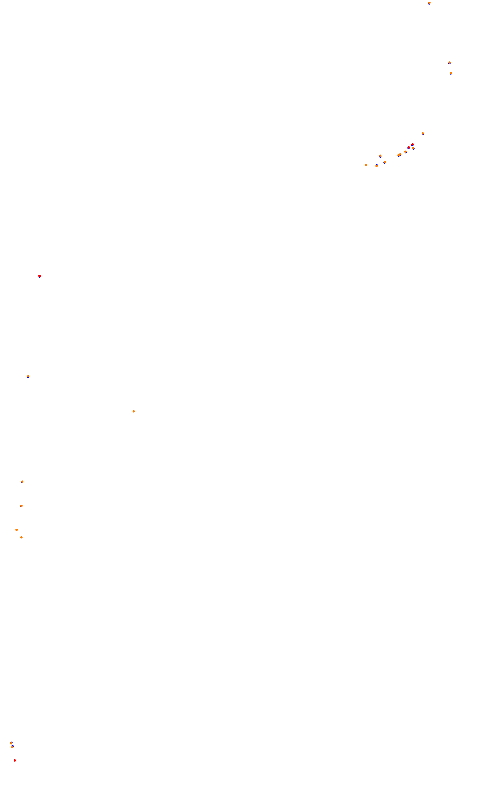 Monza collisions