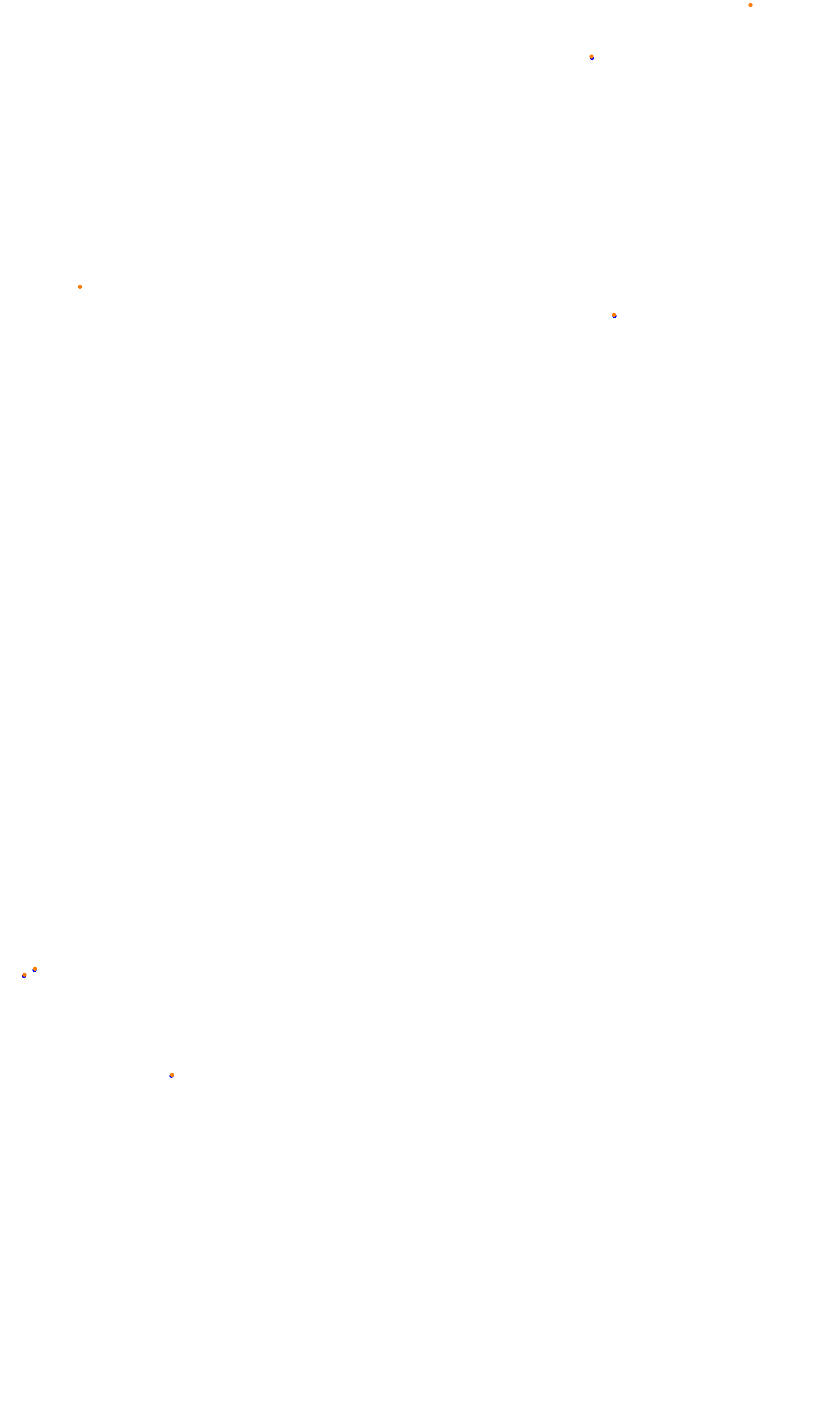 Monza collisions