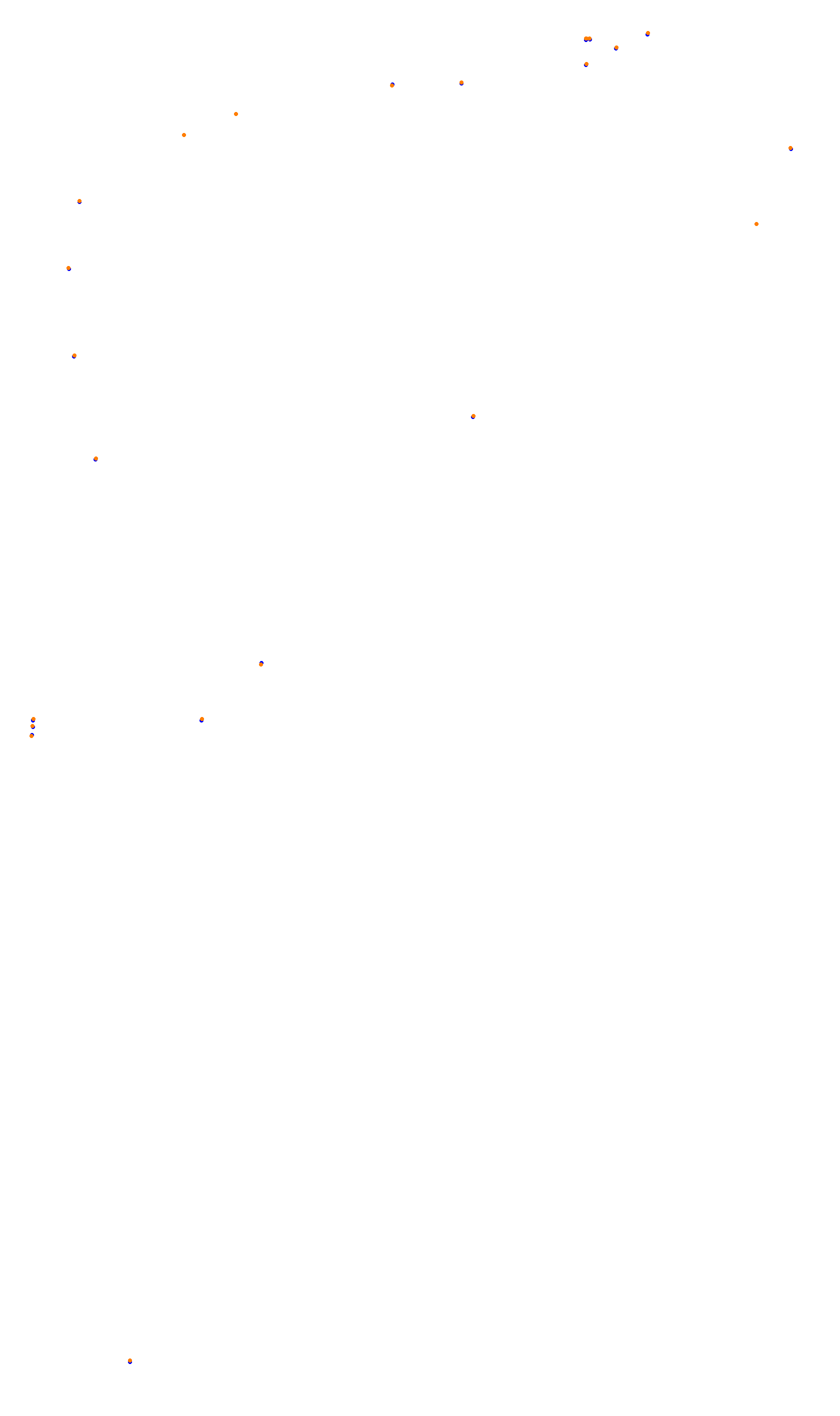 Monza collisions