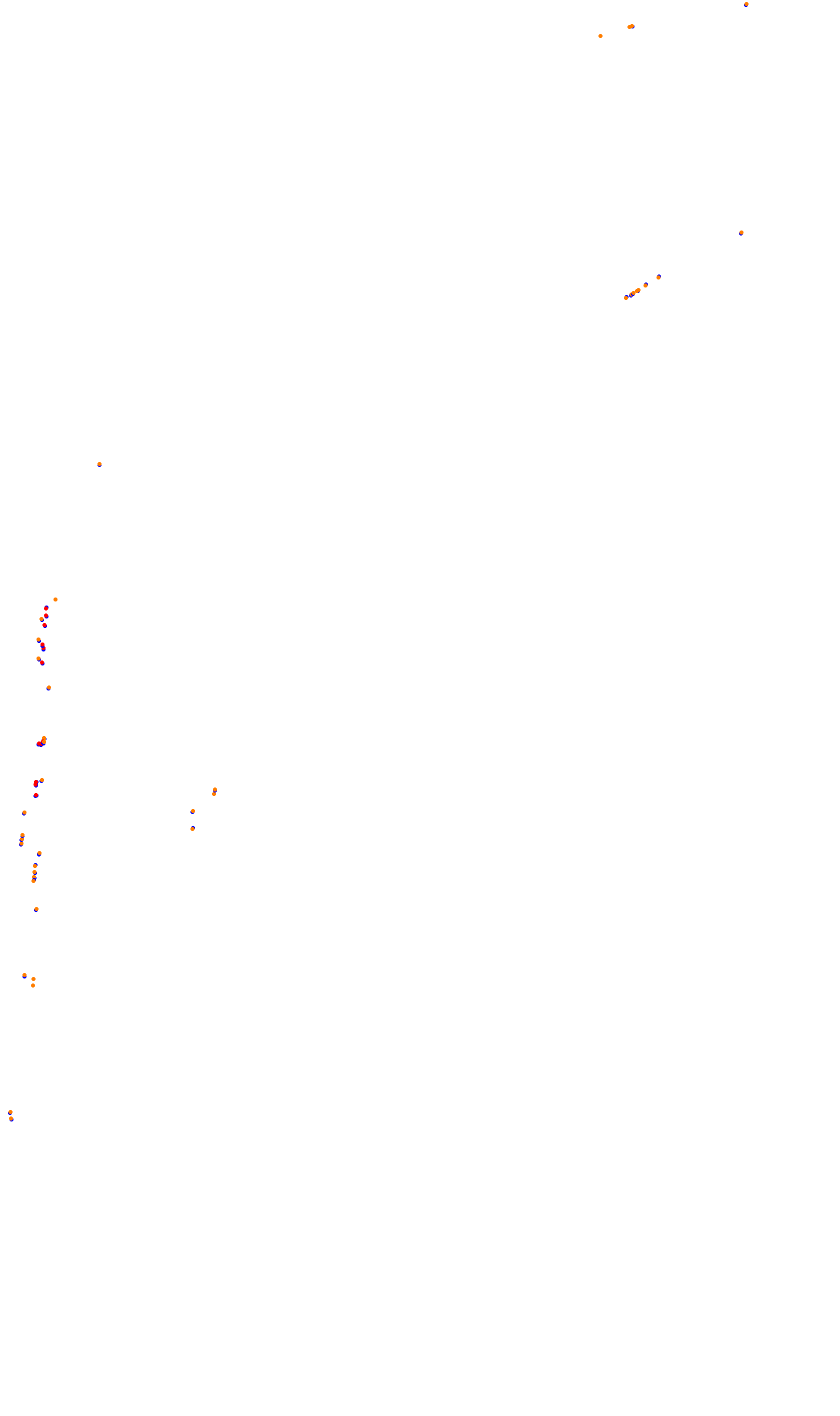 Monza collisions