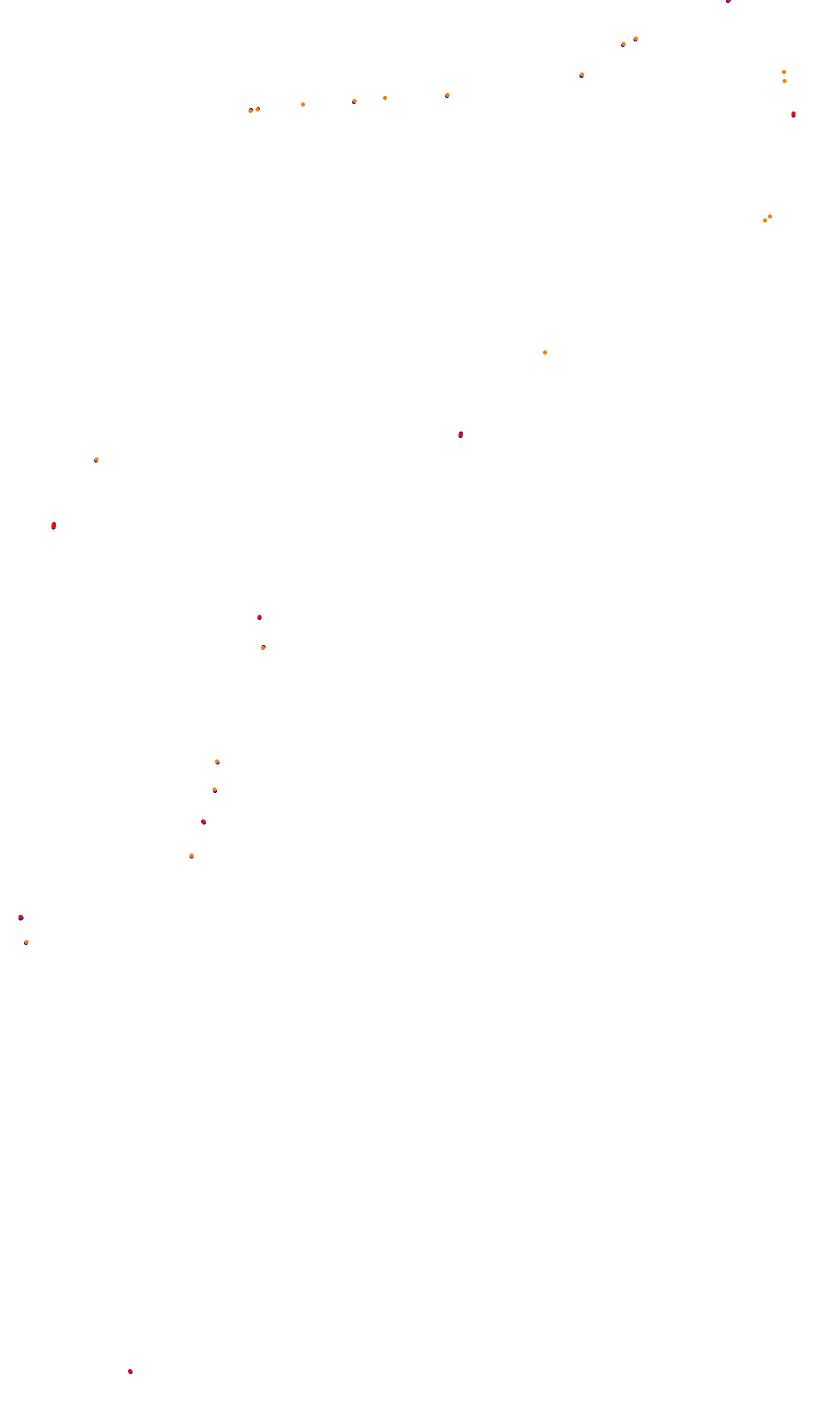 Monza collisions