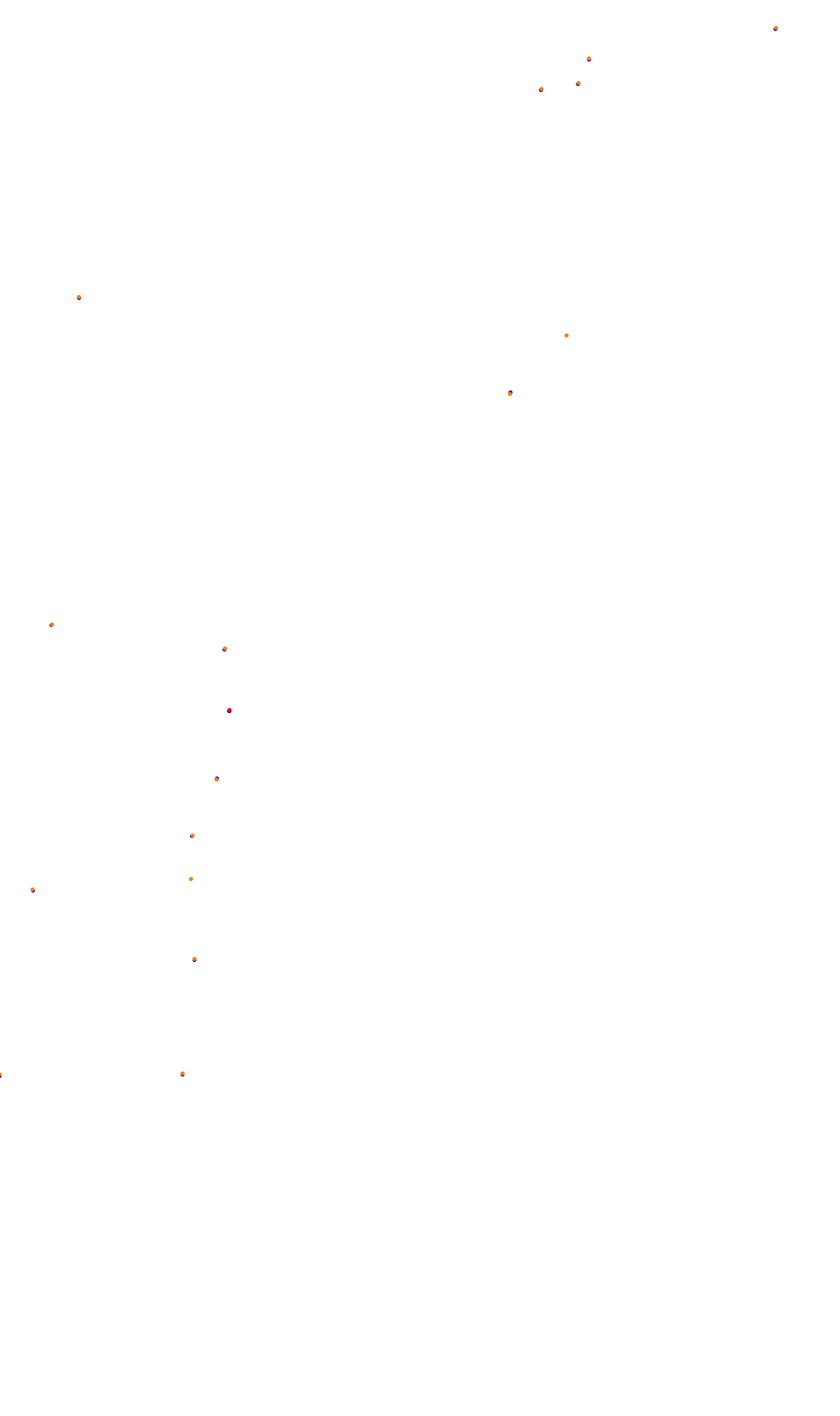 Monza collisions