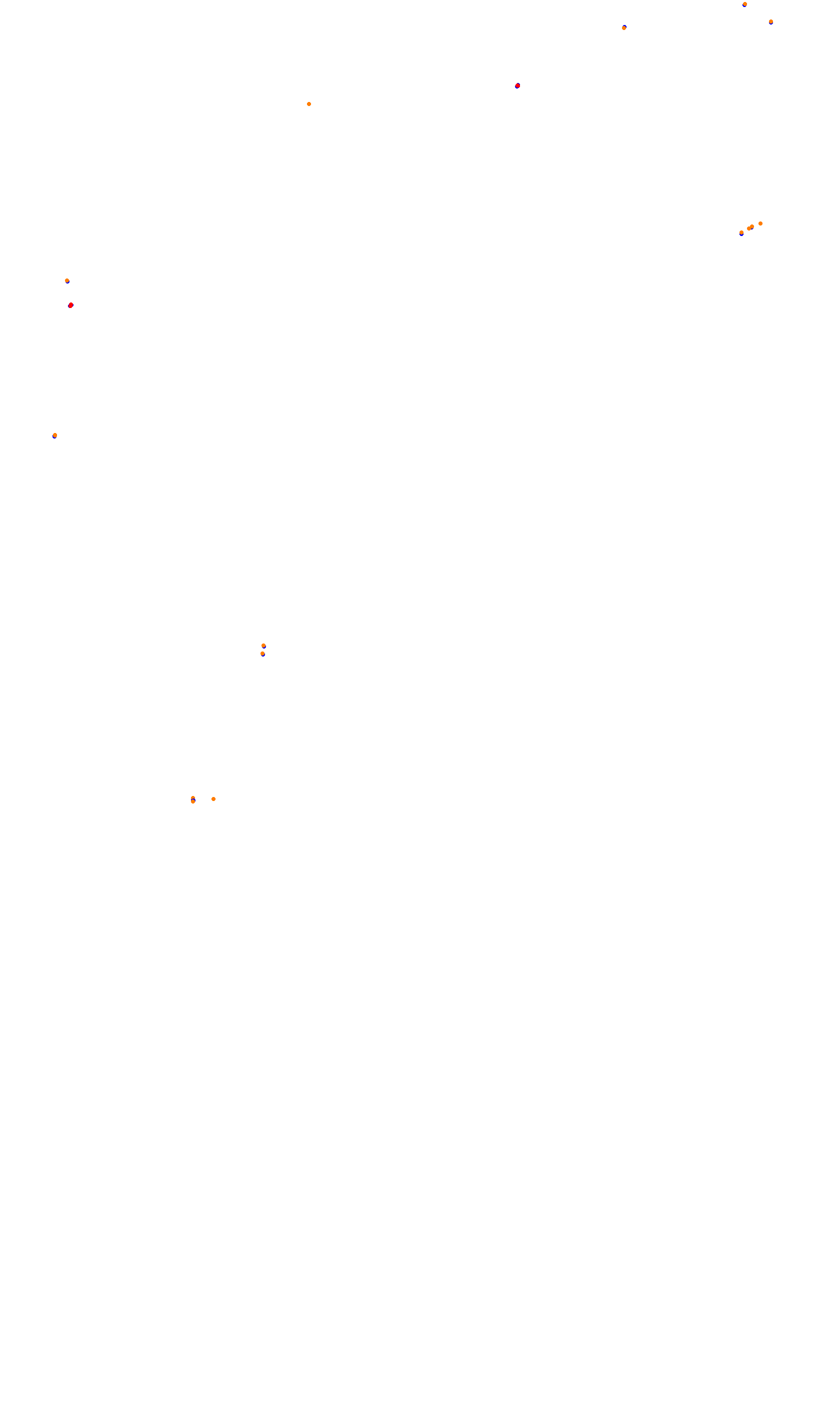 Monza collisions
