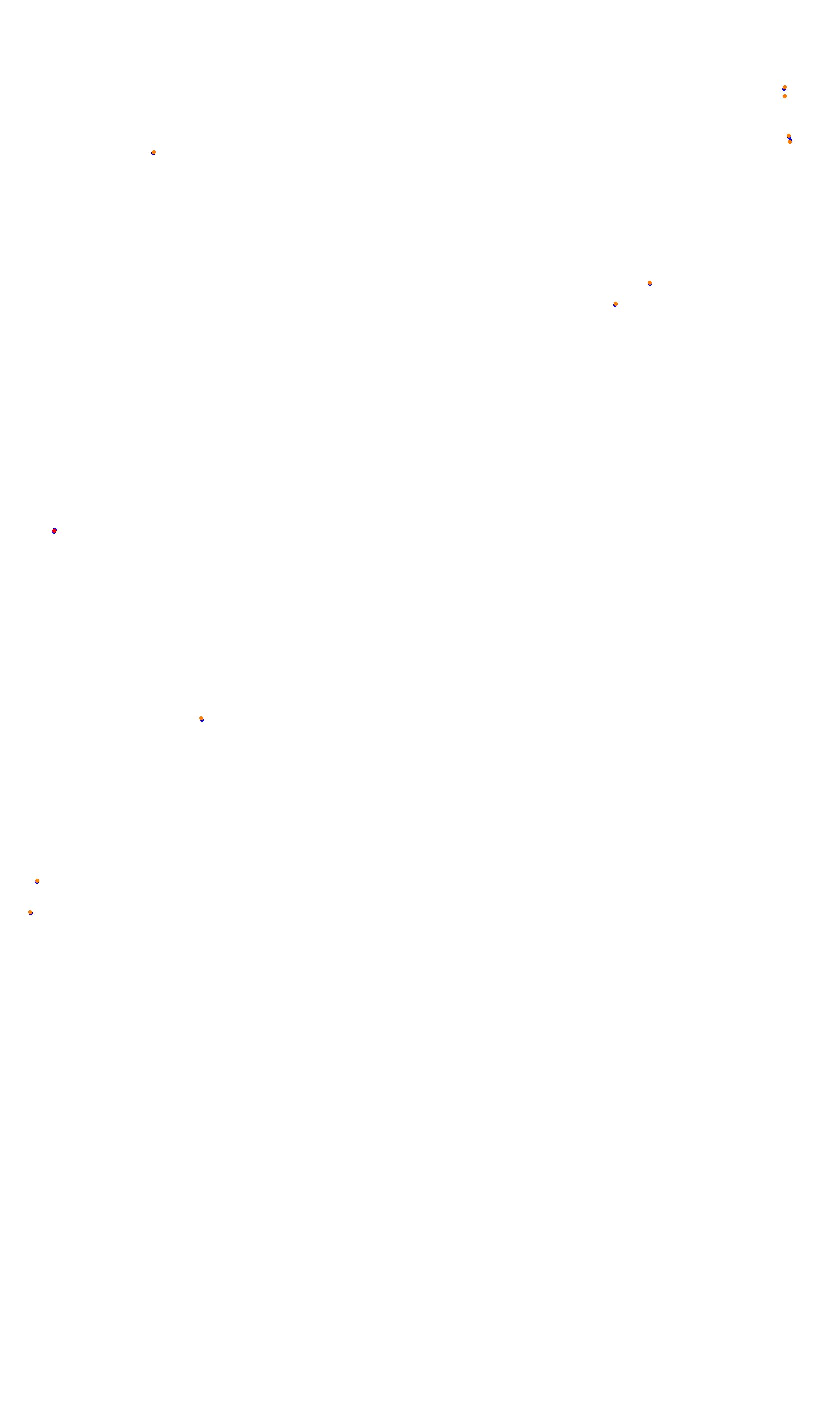Monza collisions