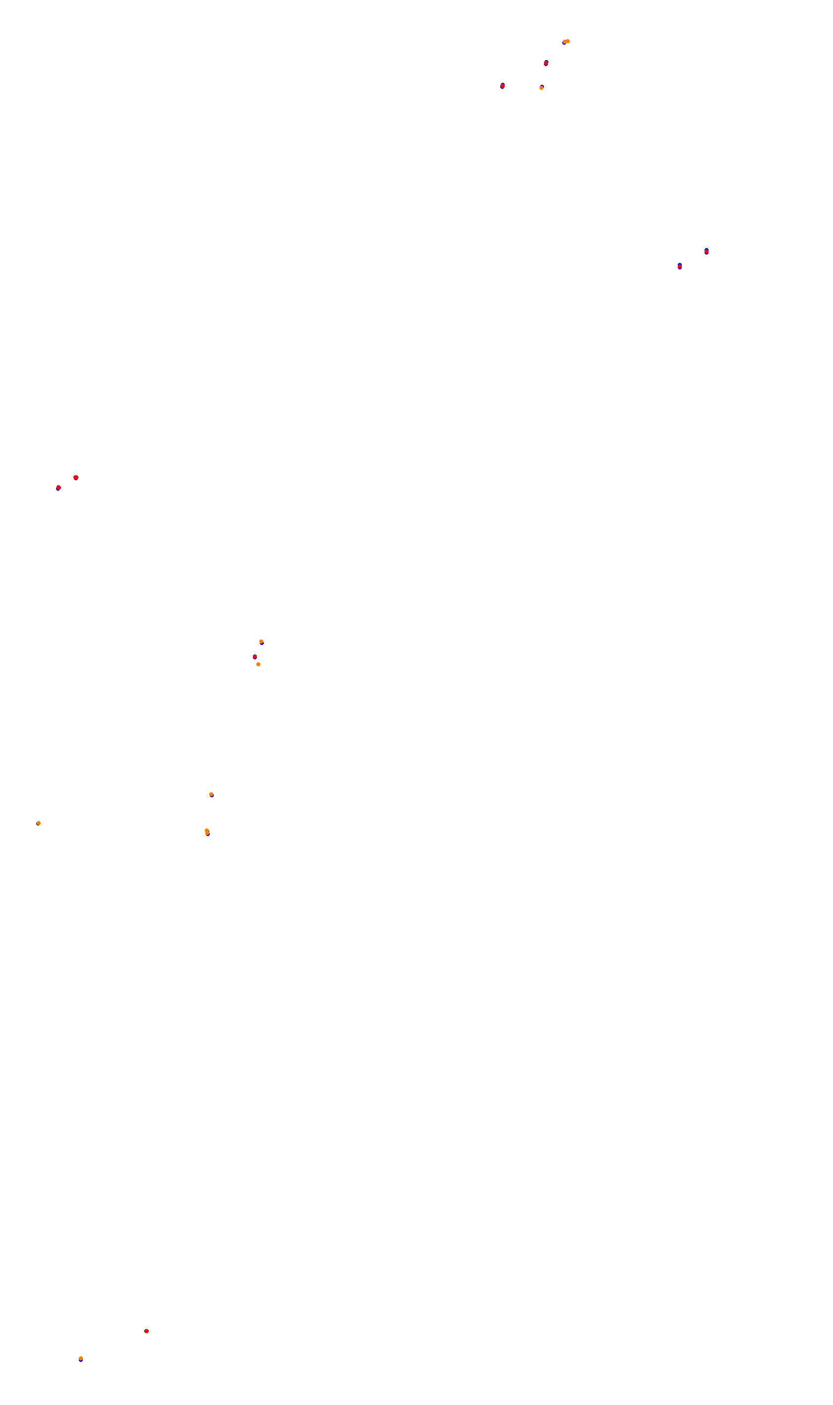 Monza collisions