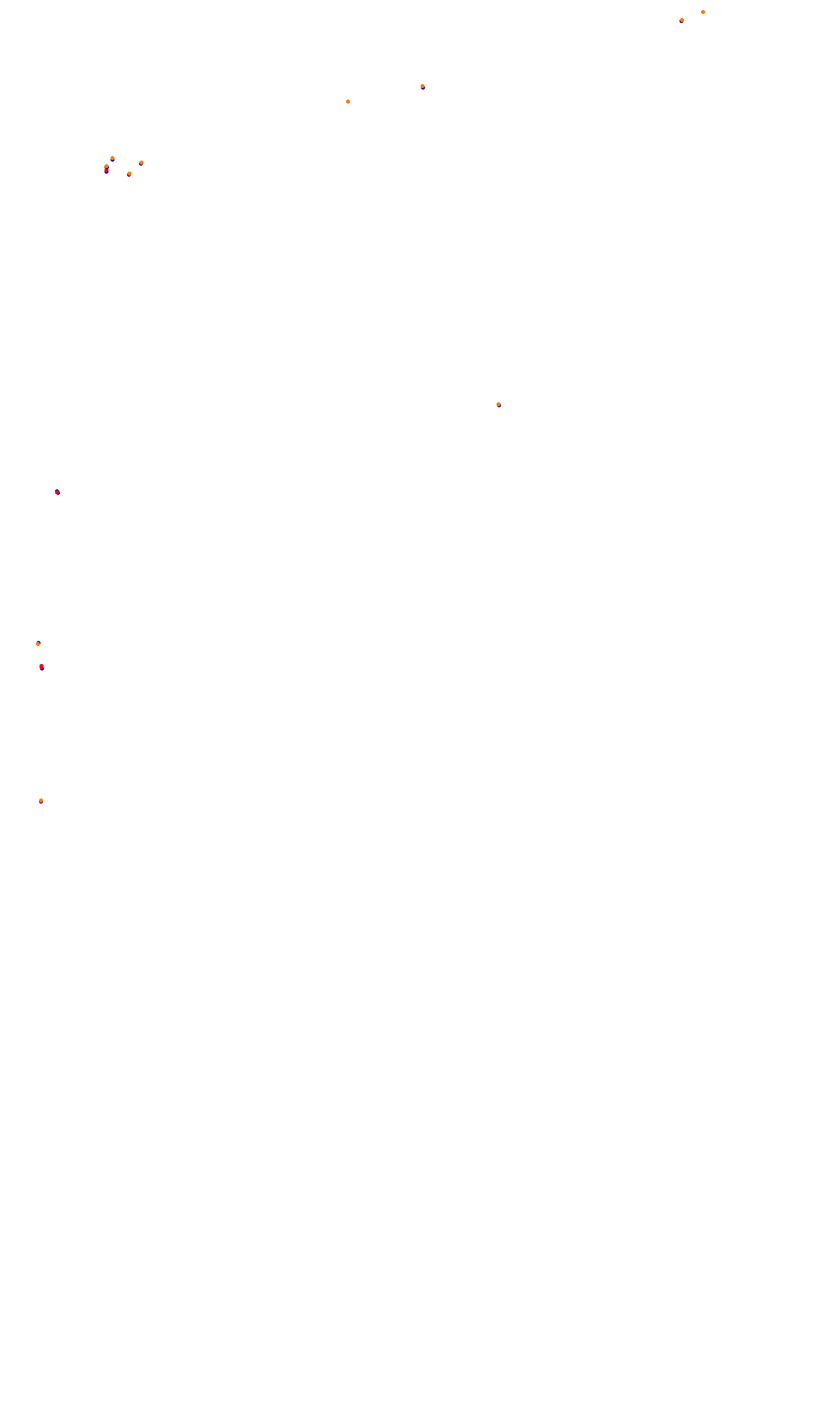 Monza collisions