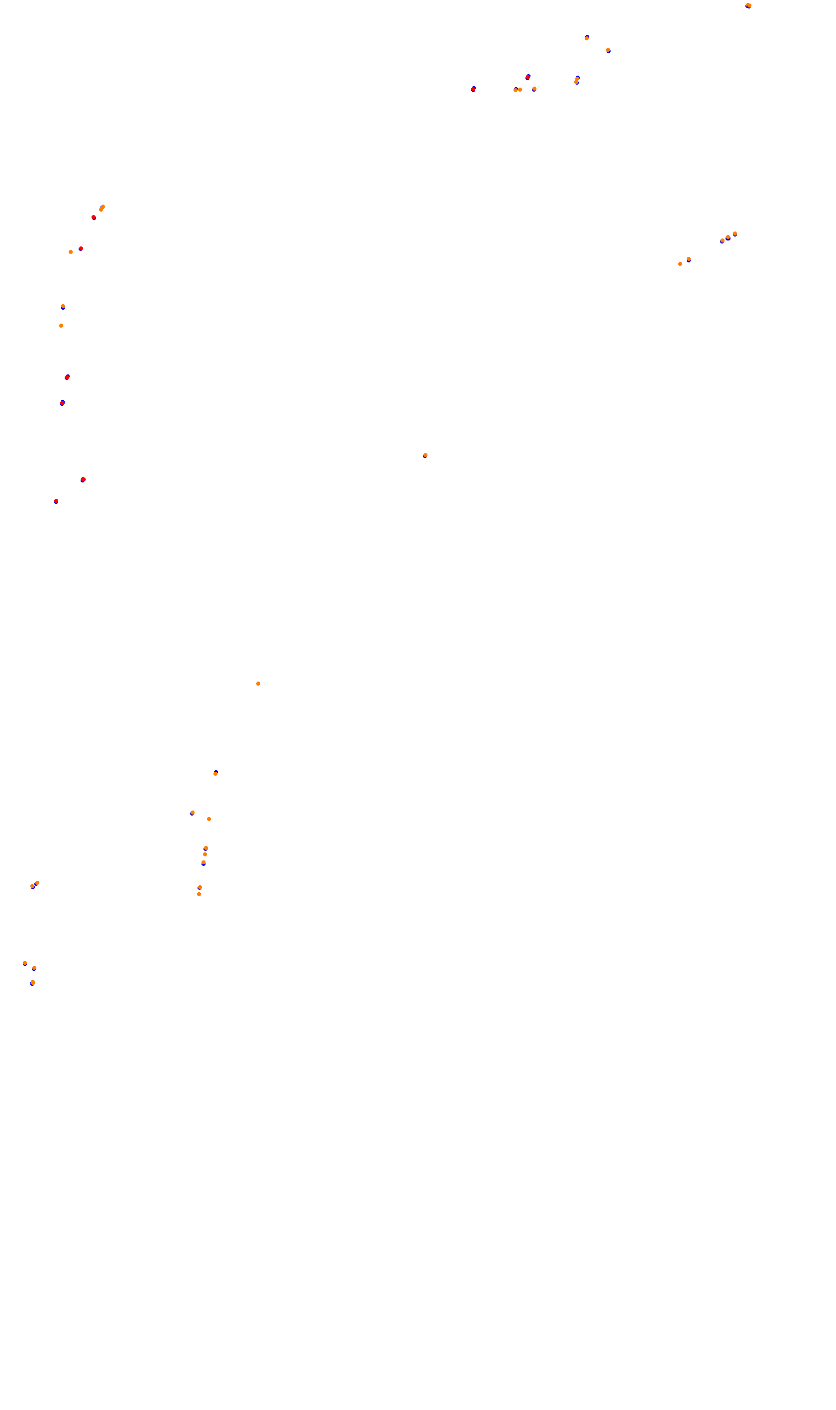 Monza collisions