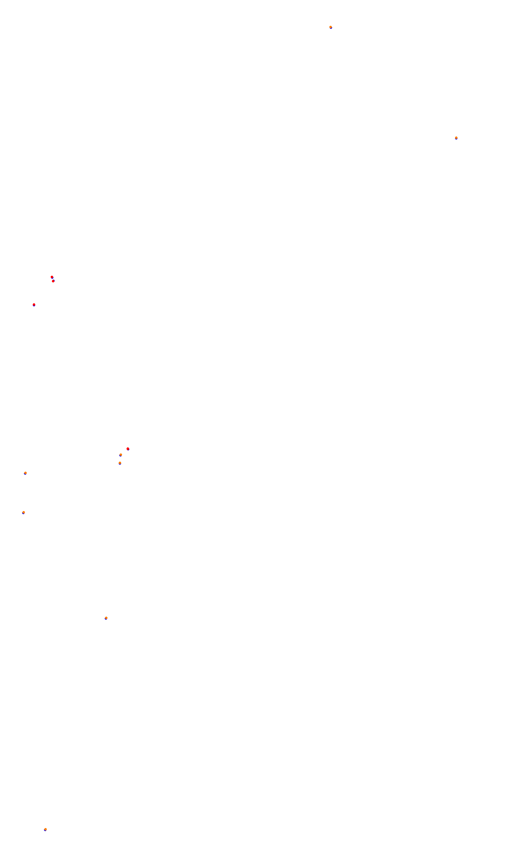 Monza collisions
