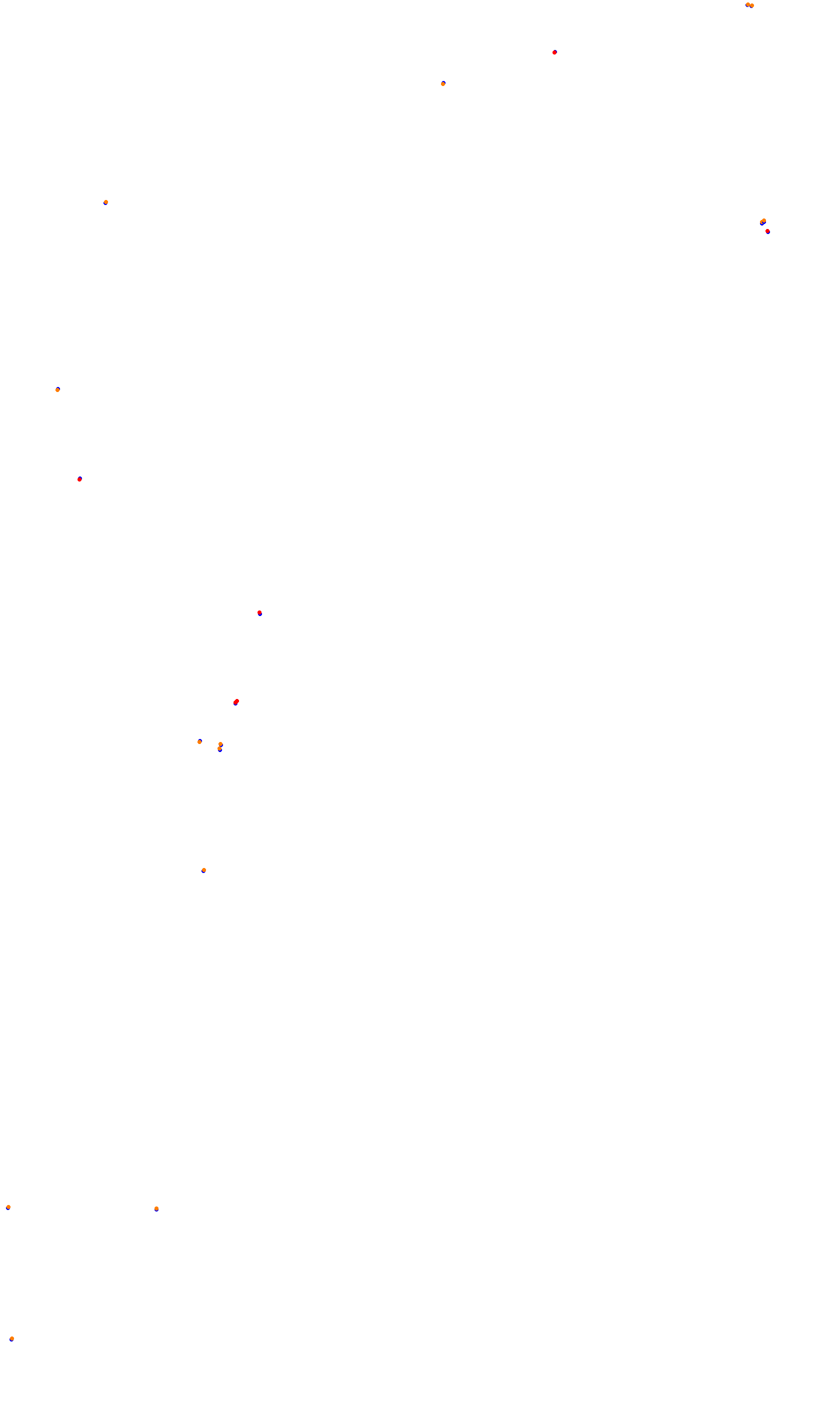 Monza collisions
